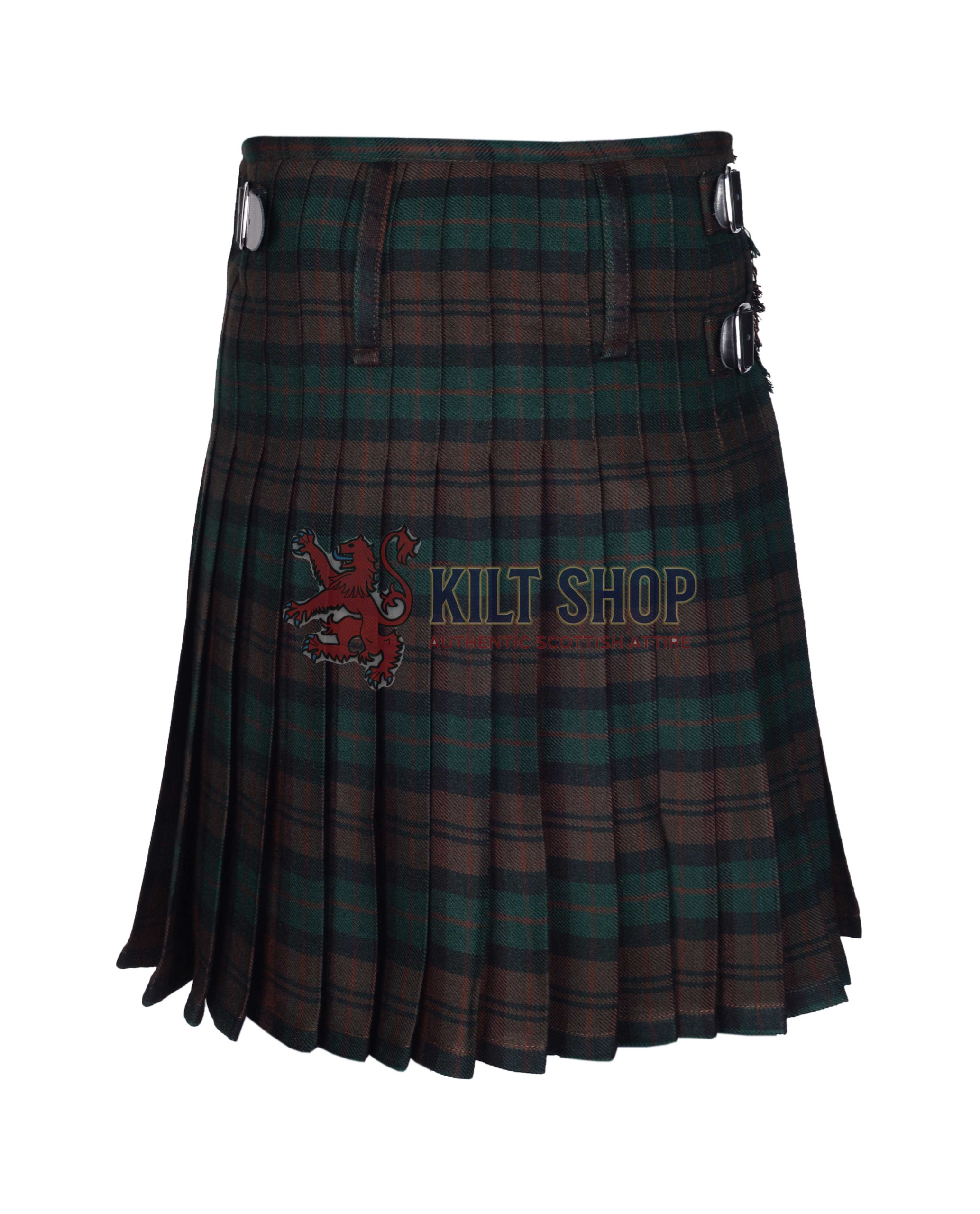 Brown Watch Tartan 8 Yard Kilt