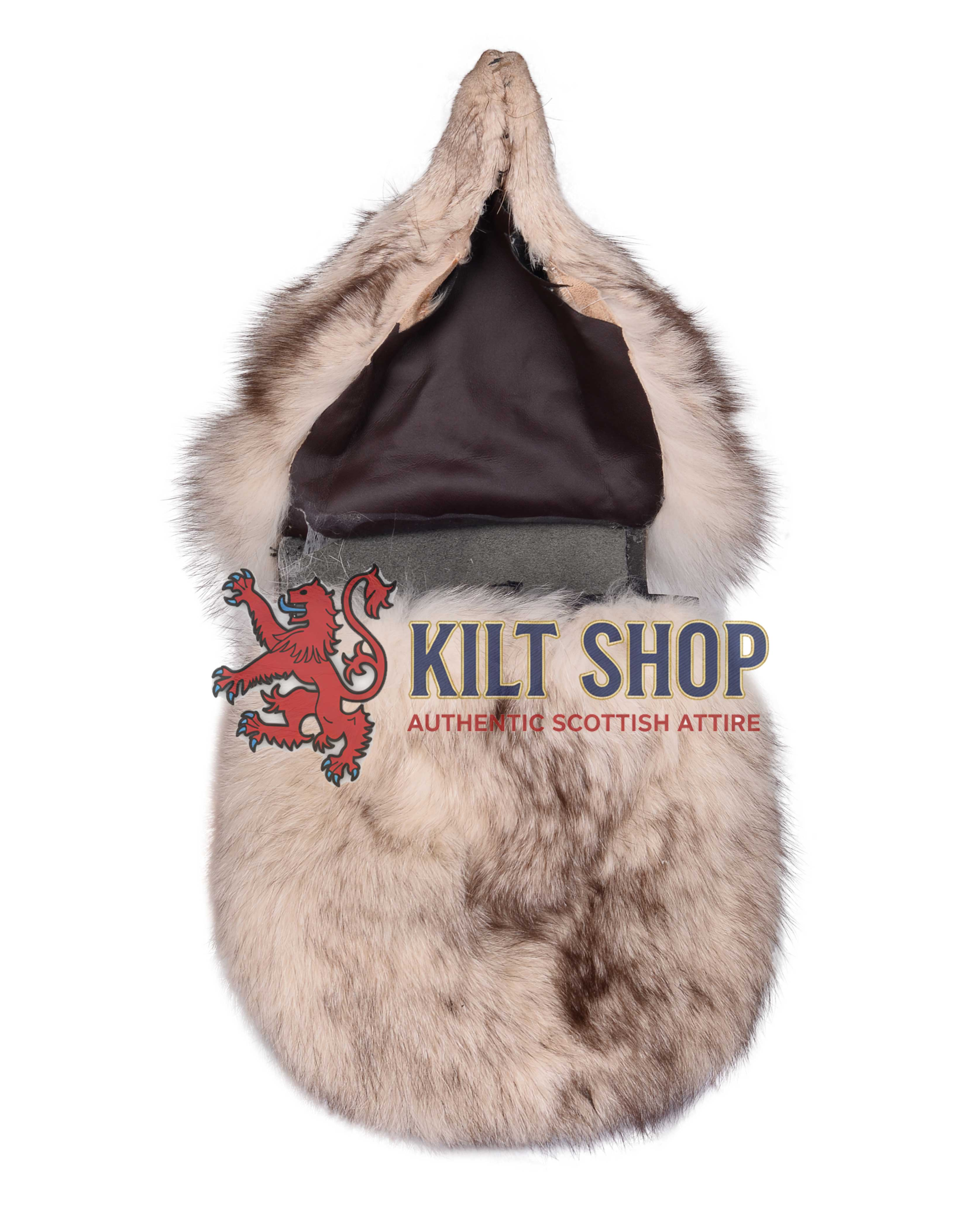 Full Mask Cream Coyote Sporran - Image 2