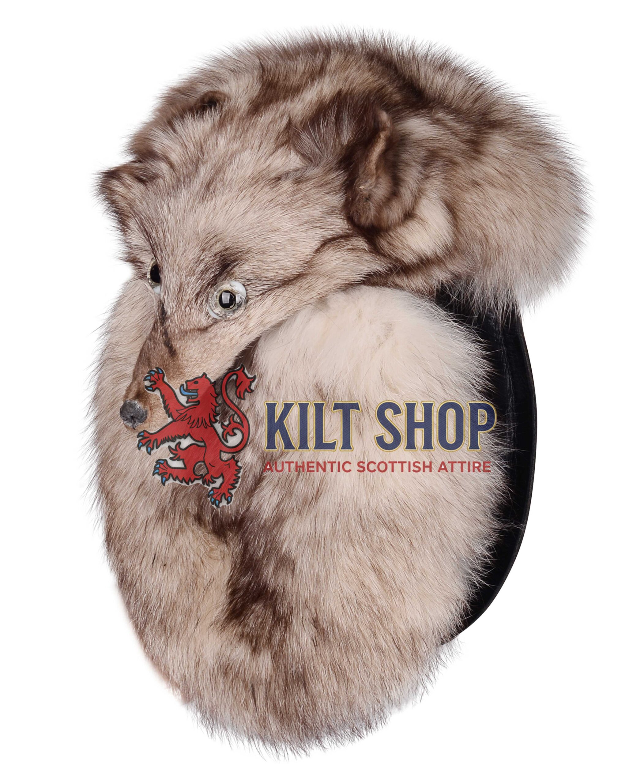 Full Mask Cream Coyote Sporran