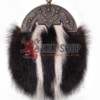 Bronze Thistle Skunk Fur Full Dress Sporran