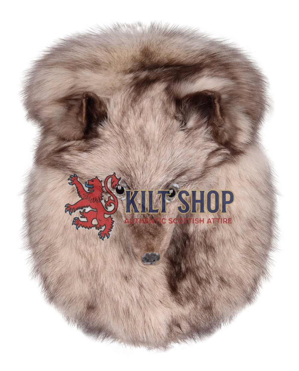 Full Mask Cream Coyote Sporran