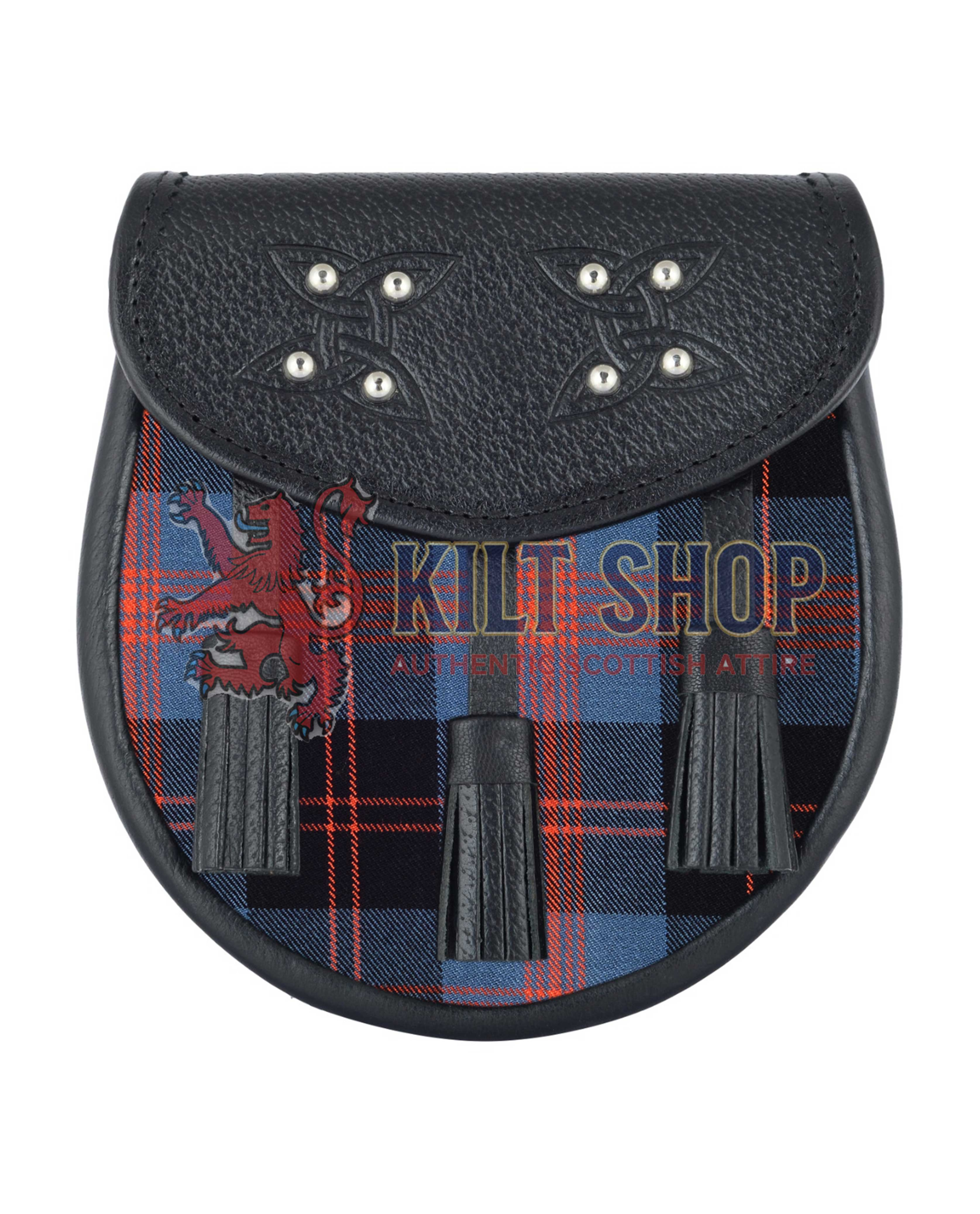Men's Scottish Angus Tartan Sporran