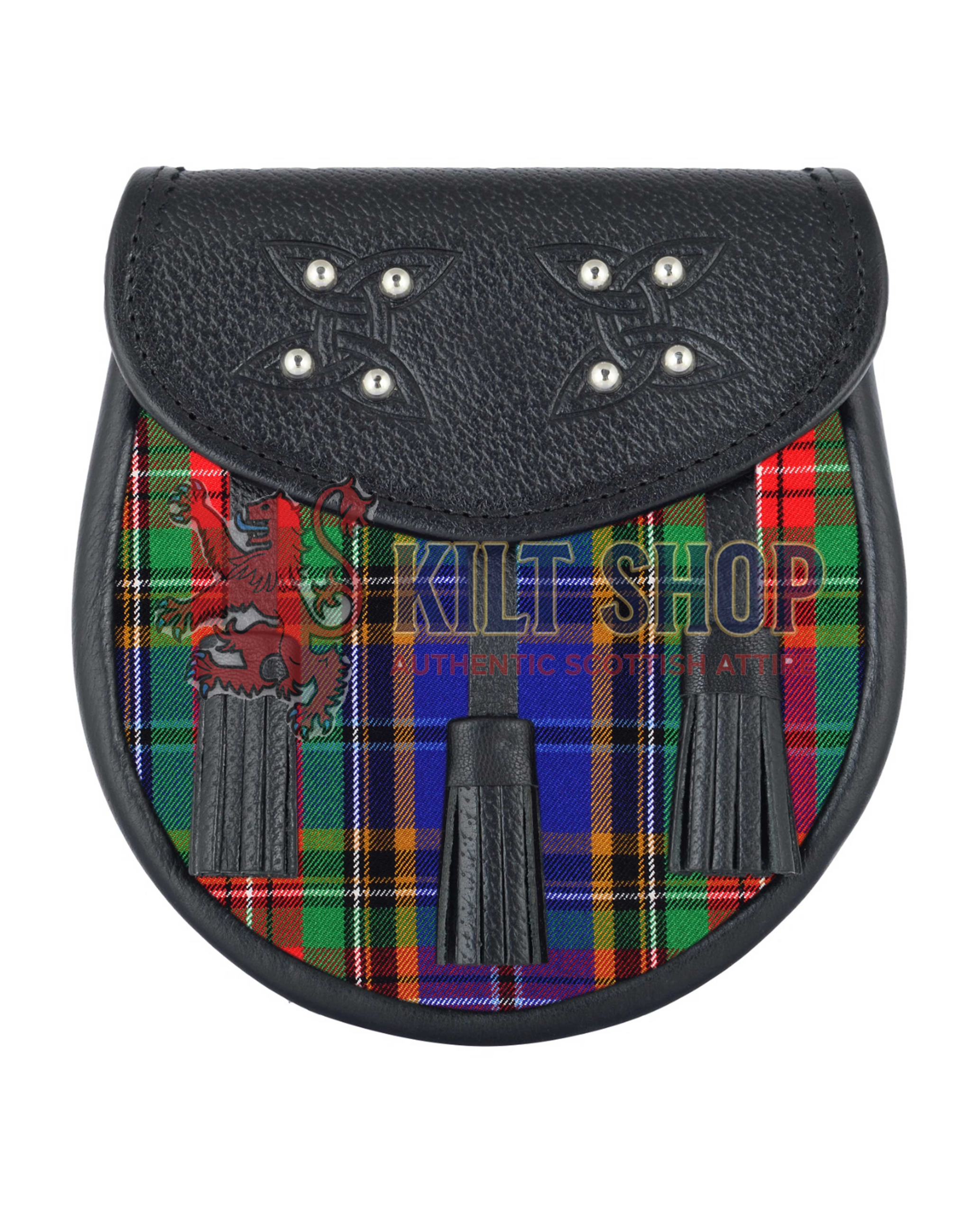 Men's Scottish Beattie Tartan Sporran