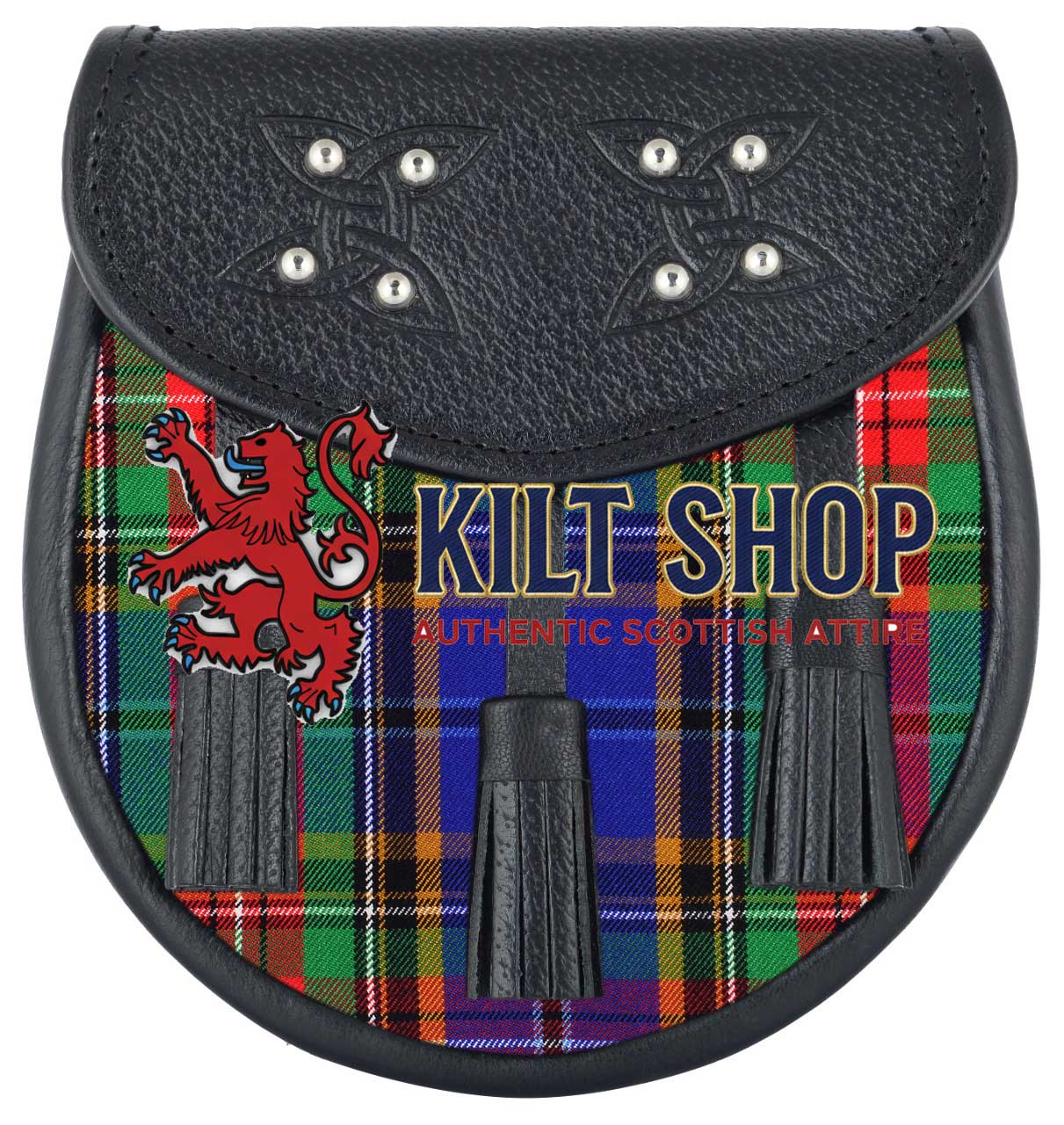 Men's Scottish Beattie Tartan Sporran