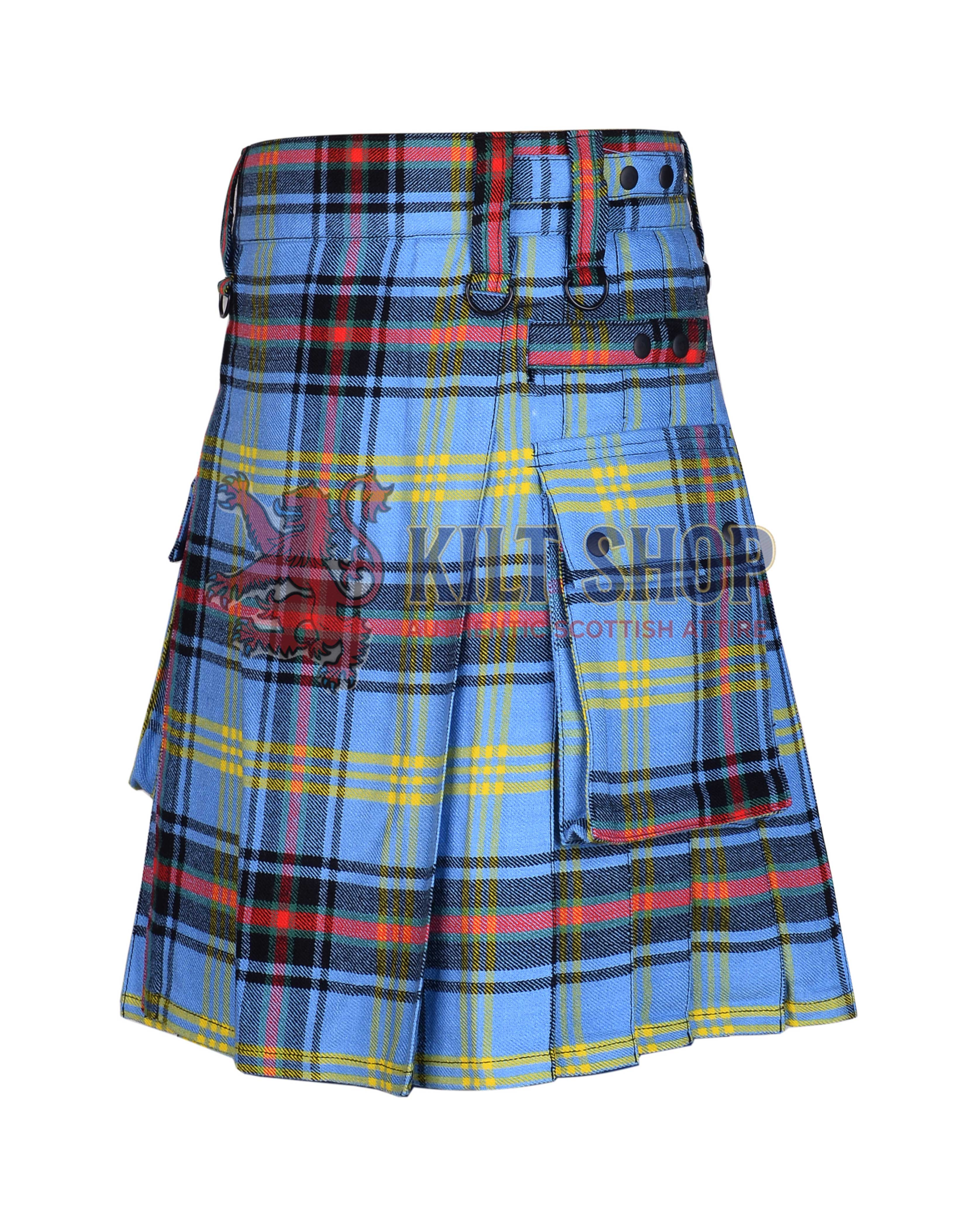 Bell Tartan Utility Kilt - Image 2