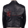 Black Leather Prince Charlie Jacket