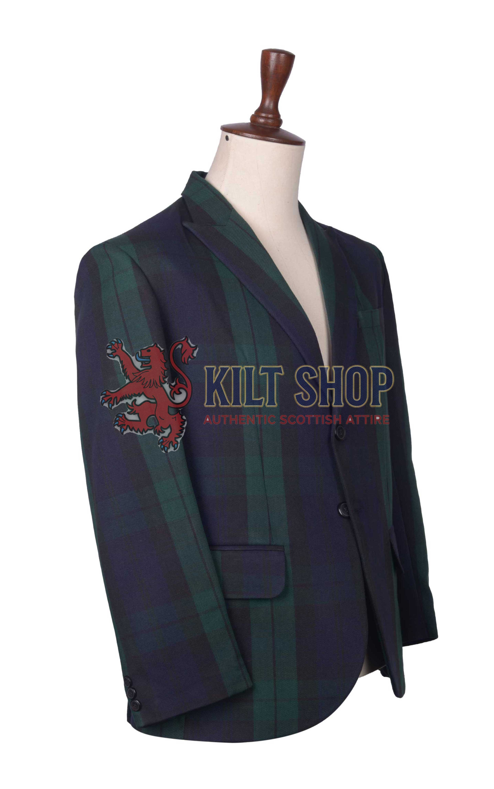 Black Watch Tartan Scottish Jacket