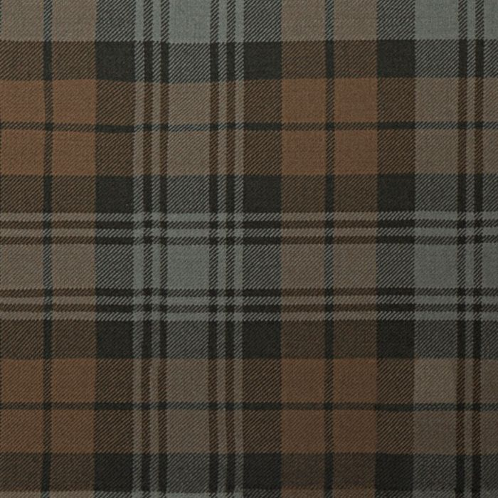 Black Watch Weathered Tartan Fabric