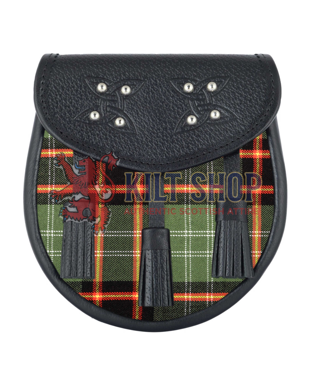 Men's Scottish Bombtech Tartan Sporran