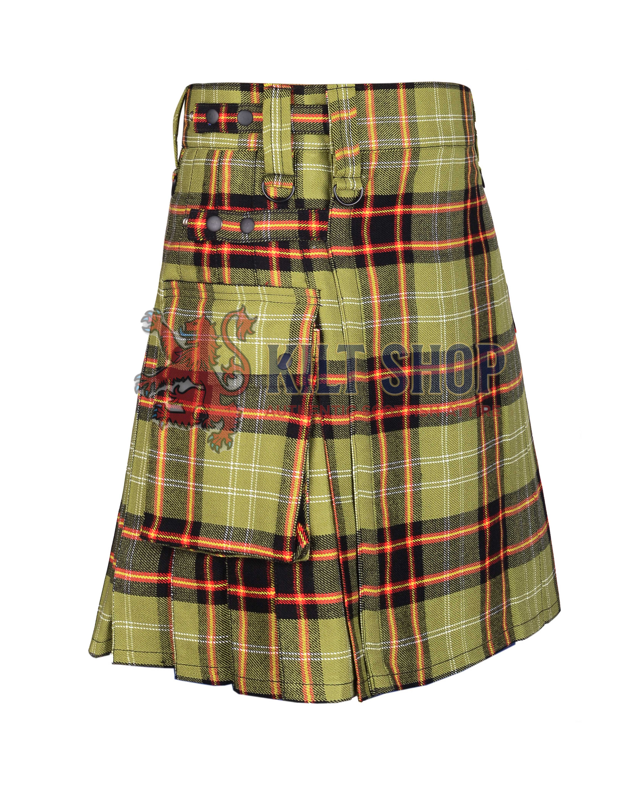 Bomb tech Tartan Utility Kilt - Image 2