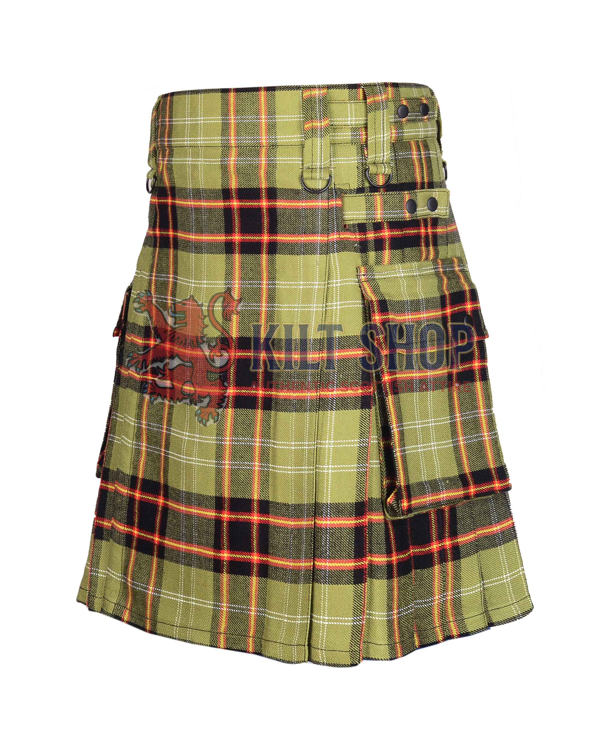 Bomb tech Tartan Utility Kilt - Image 3