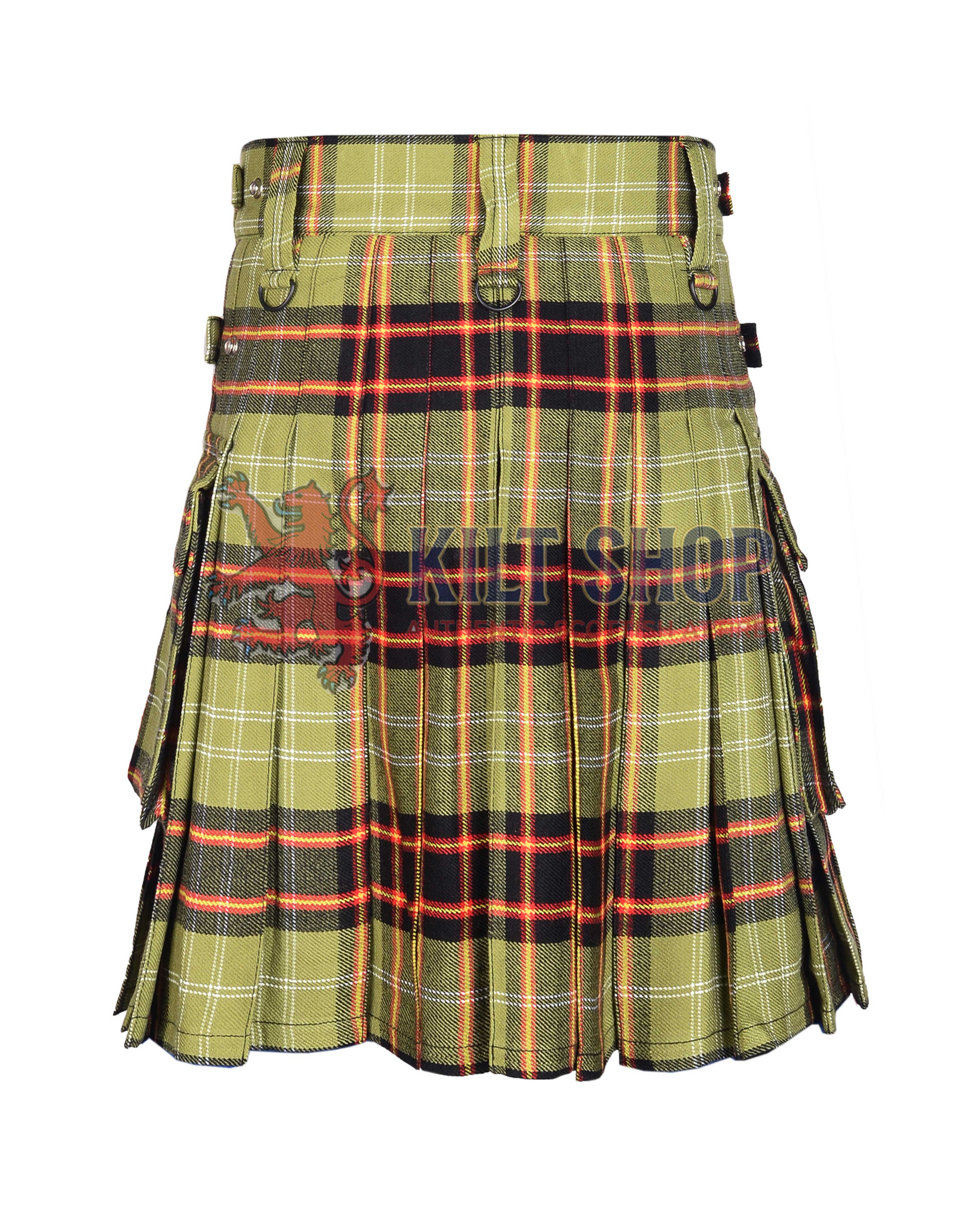 Bomb tech Tartan Utility Kilt - Image 4