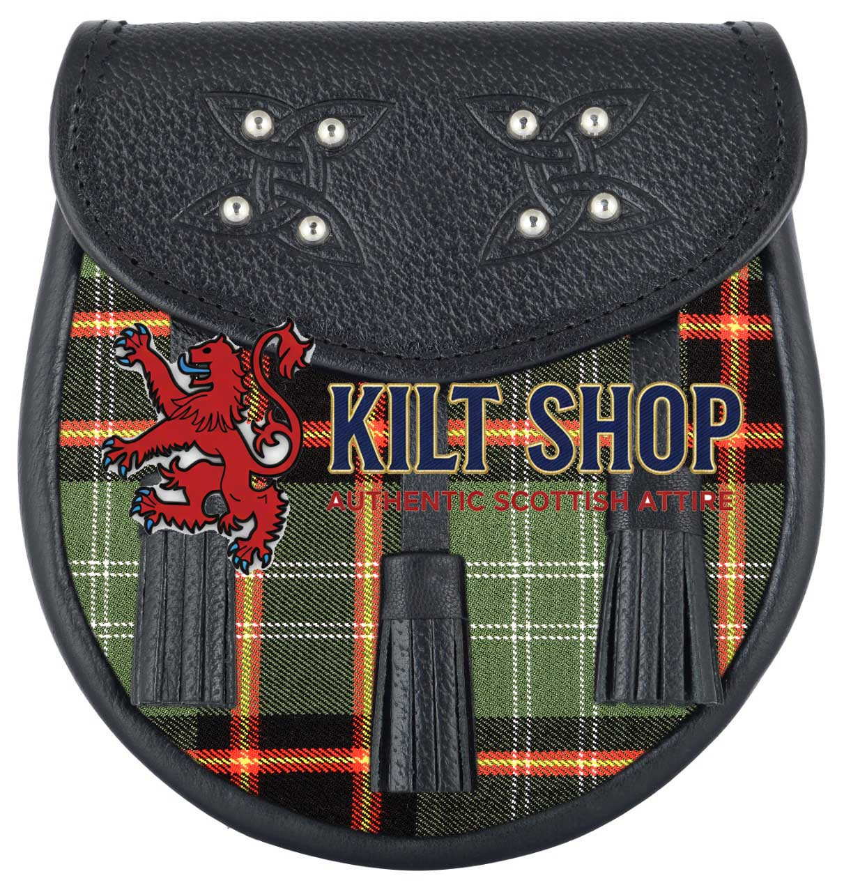 Men's Scottish Bombtech Tartan Sporran