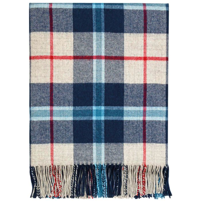 Border Douglas Navy Tartan Fabric