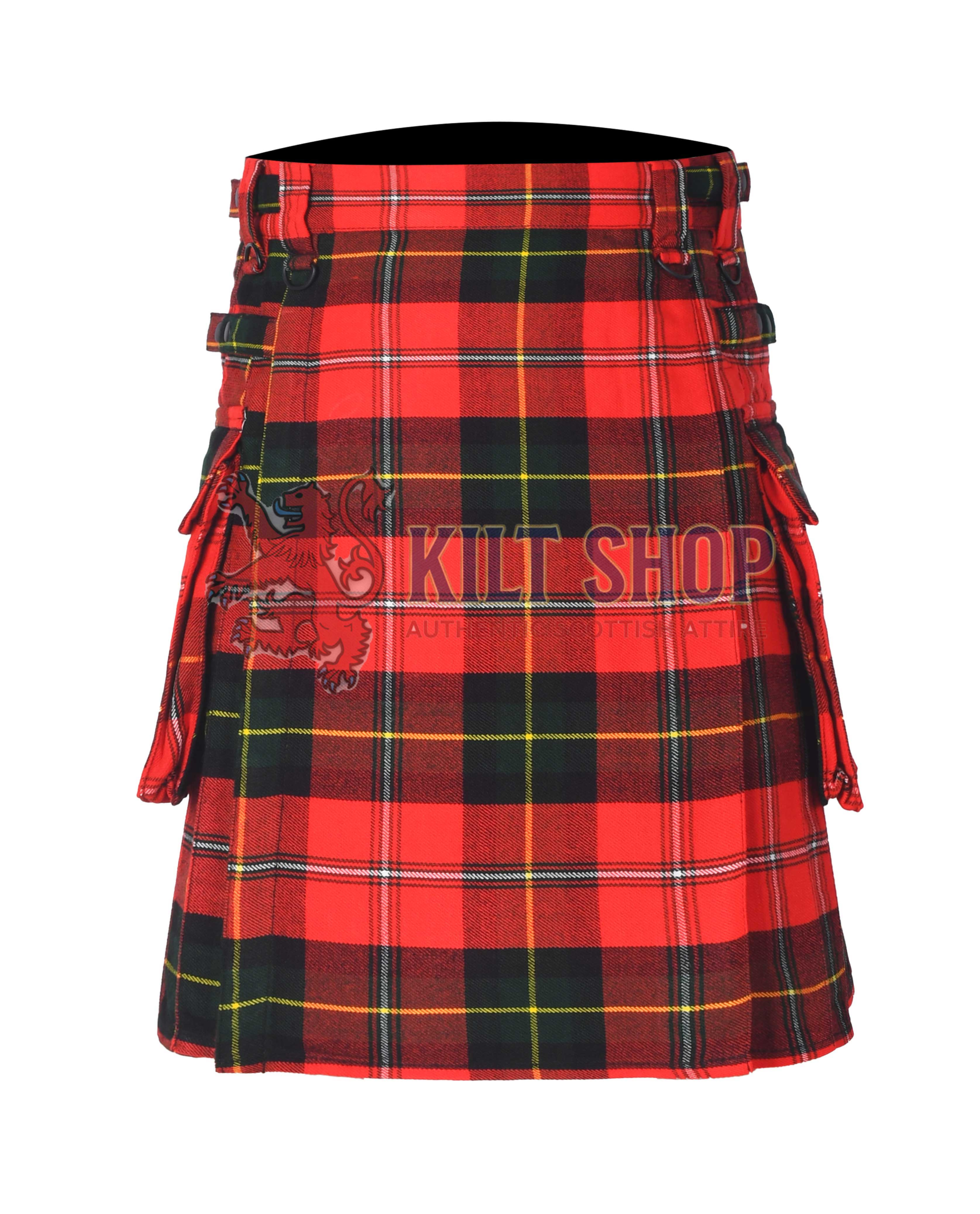 Boyd Modern Tartan Utility Kilt