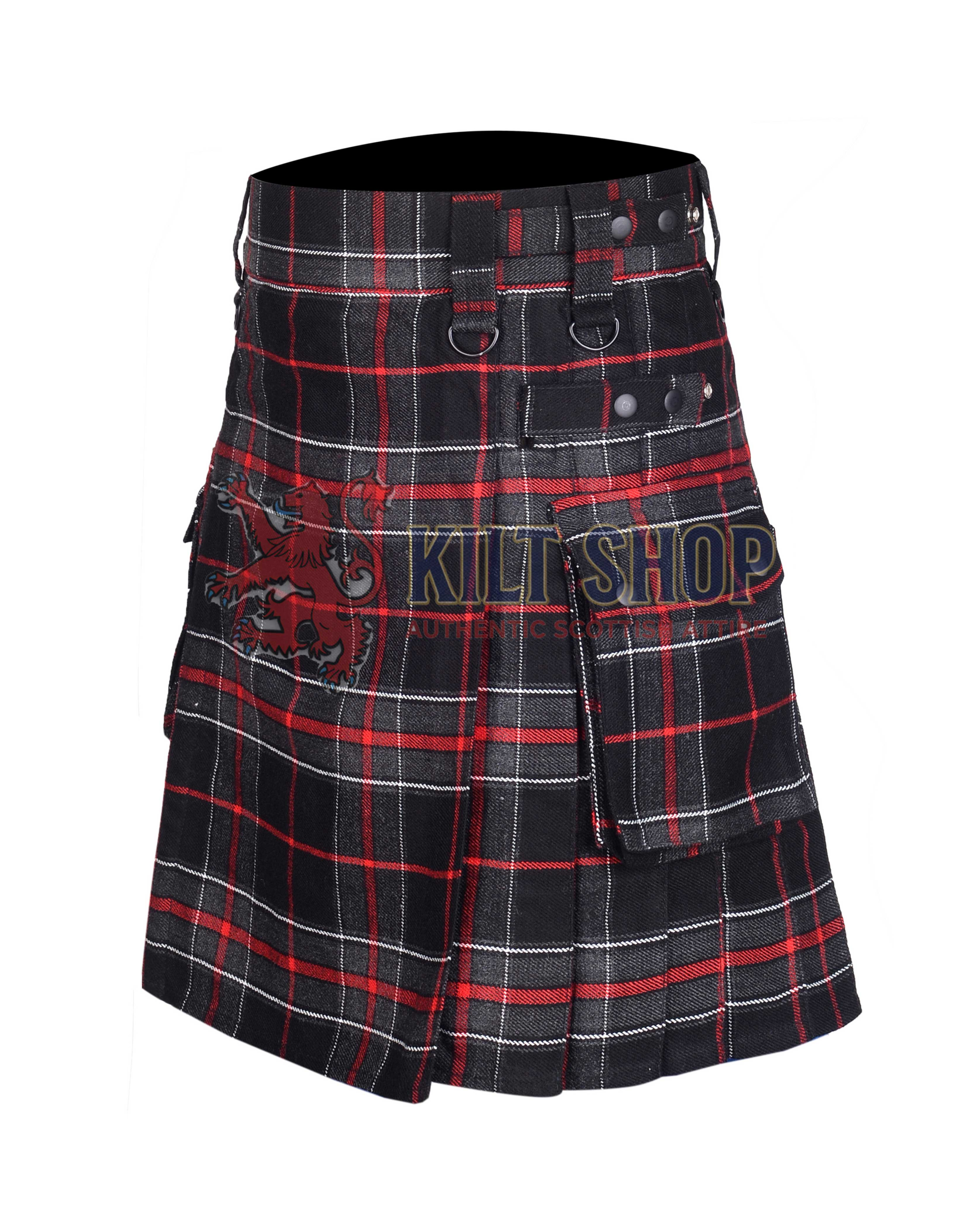 Spirit of Bruce Tartan Utility Kilt - Image 3
