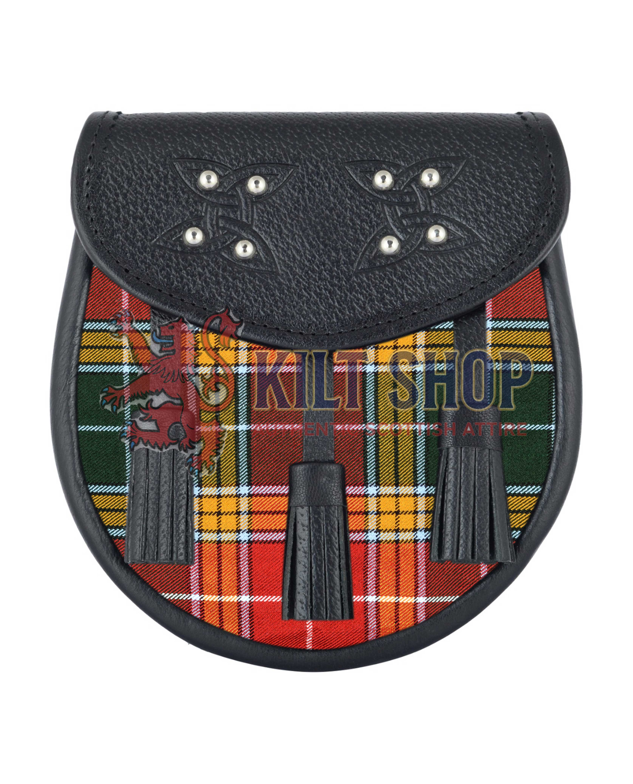Men's Scottish Buchanan Ancient Tartan Sporran