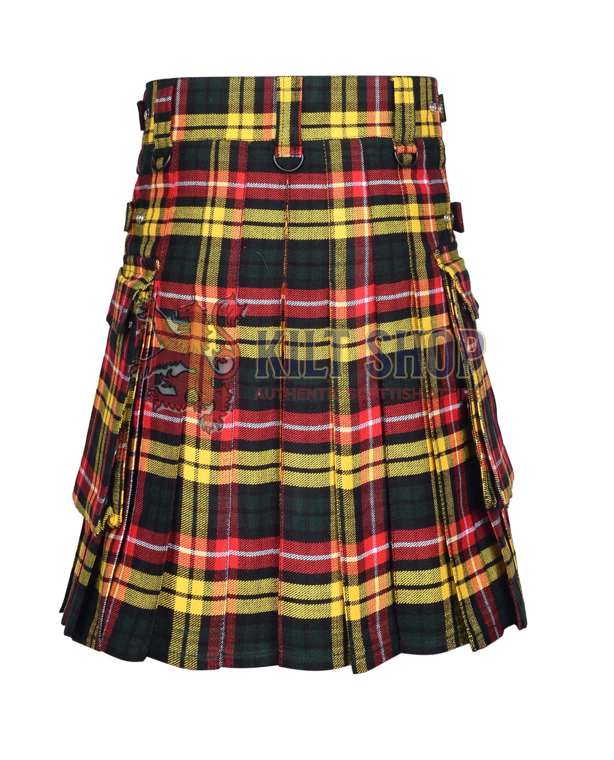 Buchanan Modern Tartan Utility Kilt - Image 4