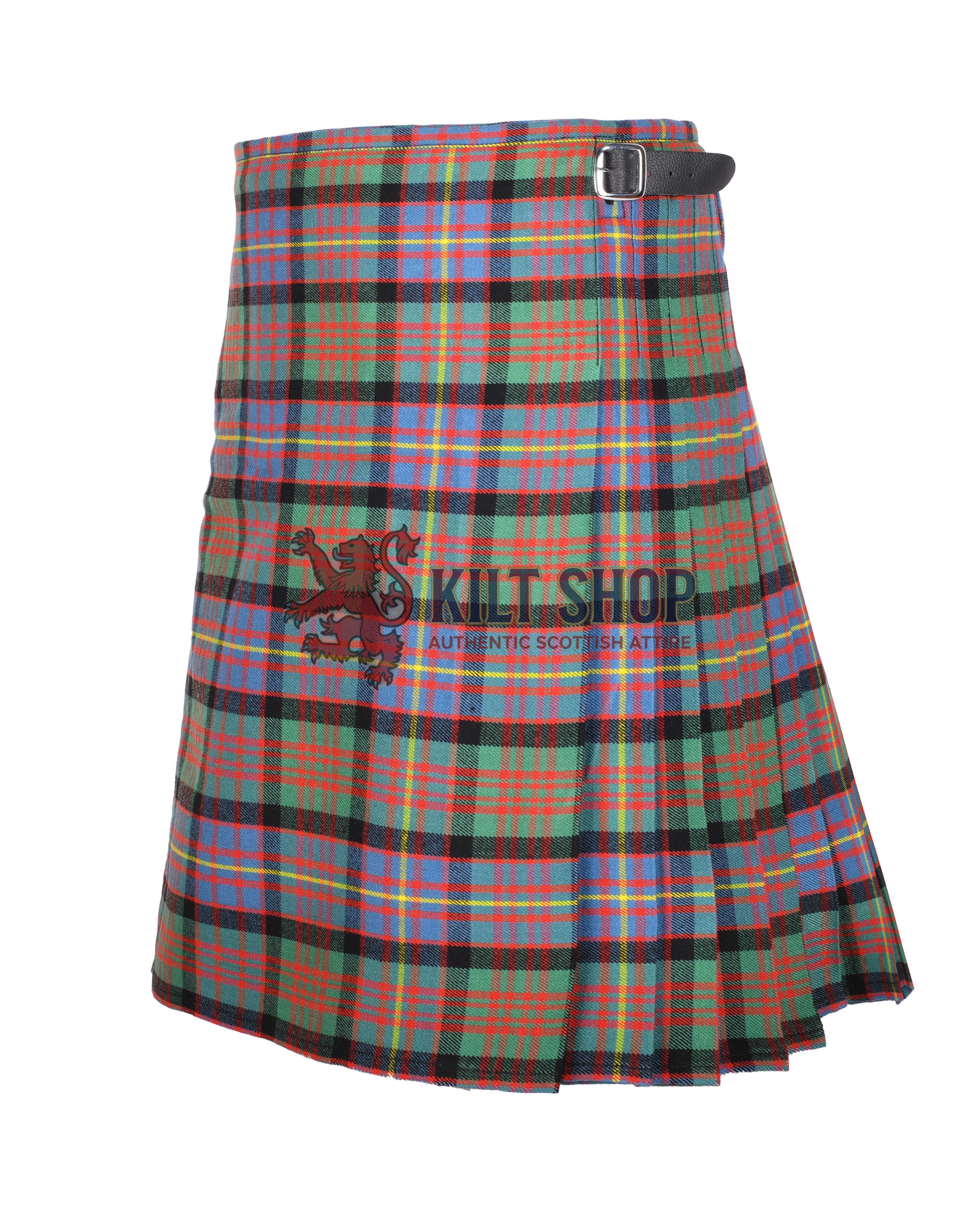 Camel Thompson Tartan 8 Yard Kilt - Image 3