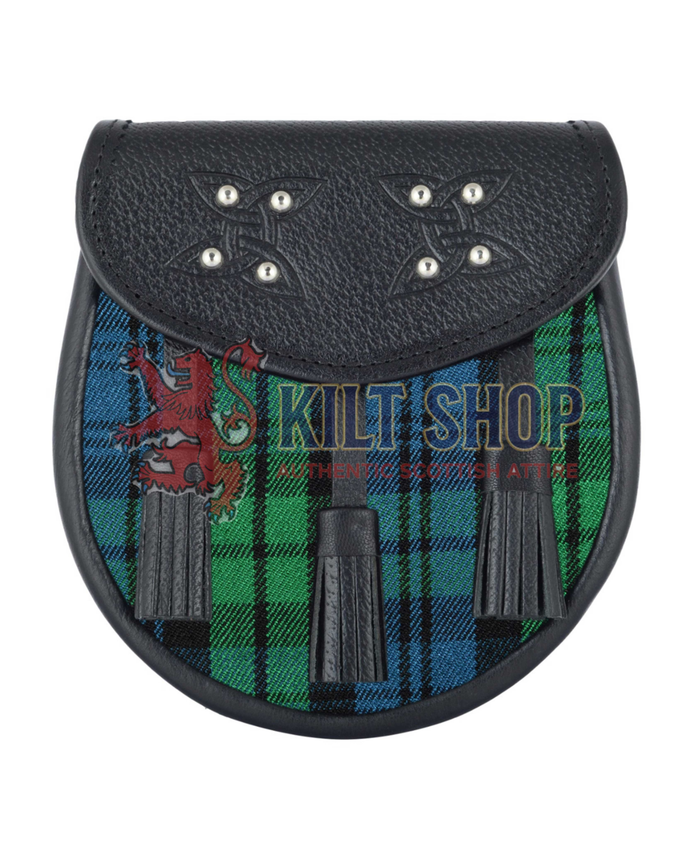 Men's Scottish Campbell Ancient Tartan Sporran