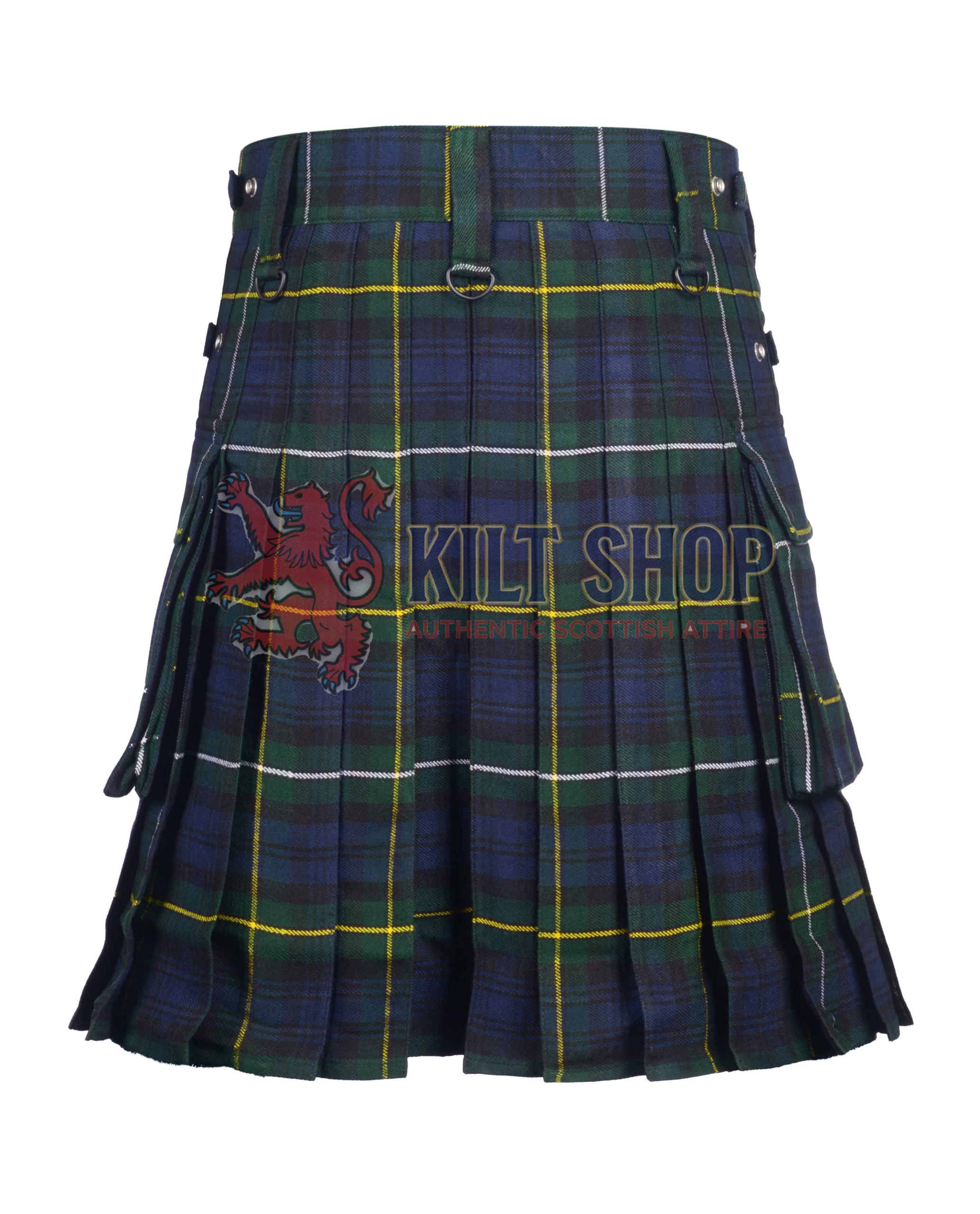 Campbell of Argyll Tartan Utility Kilt - Image 3