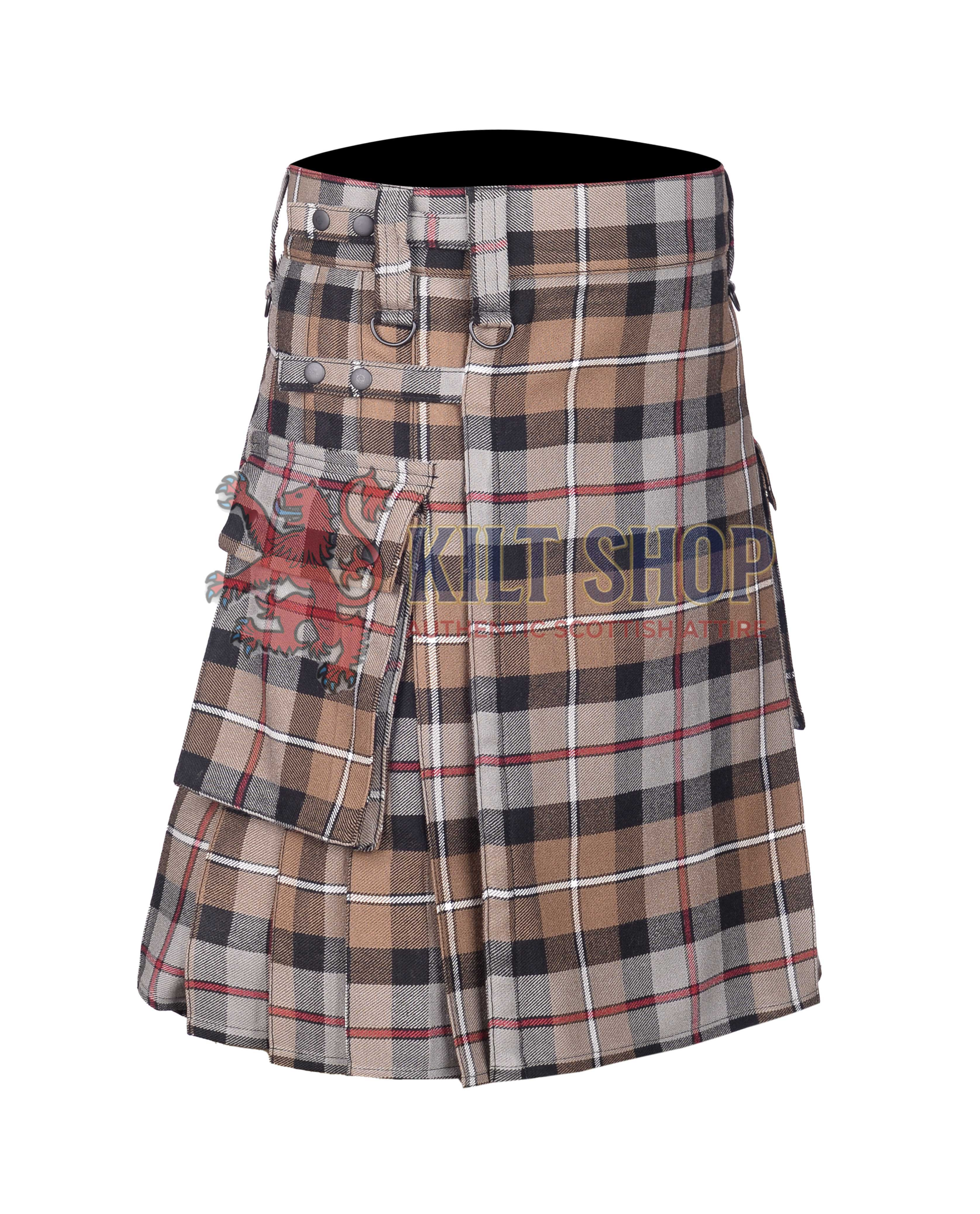 Campbell of Cawdor Tartan Utility Kilt - Image 2