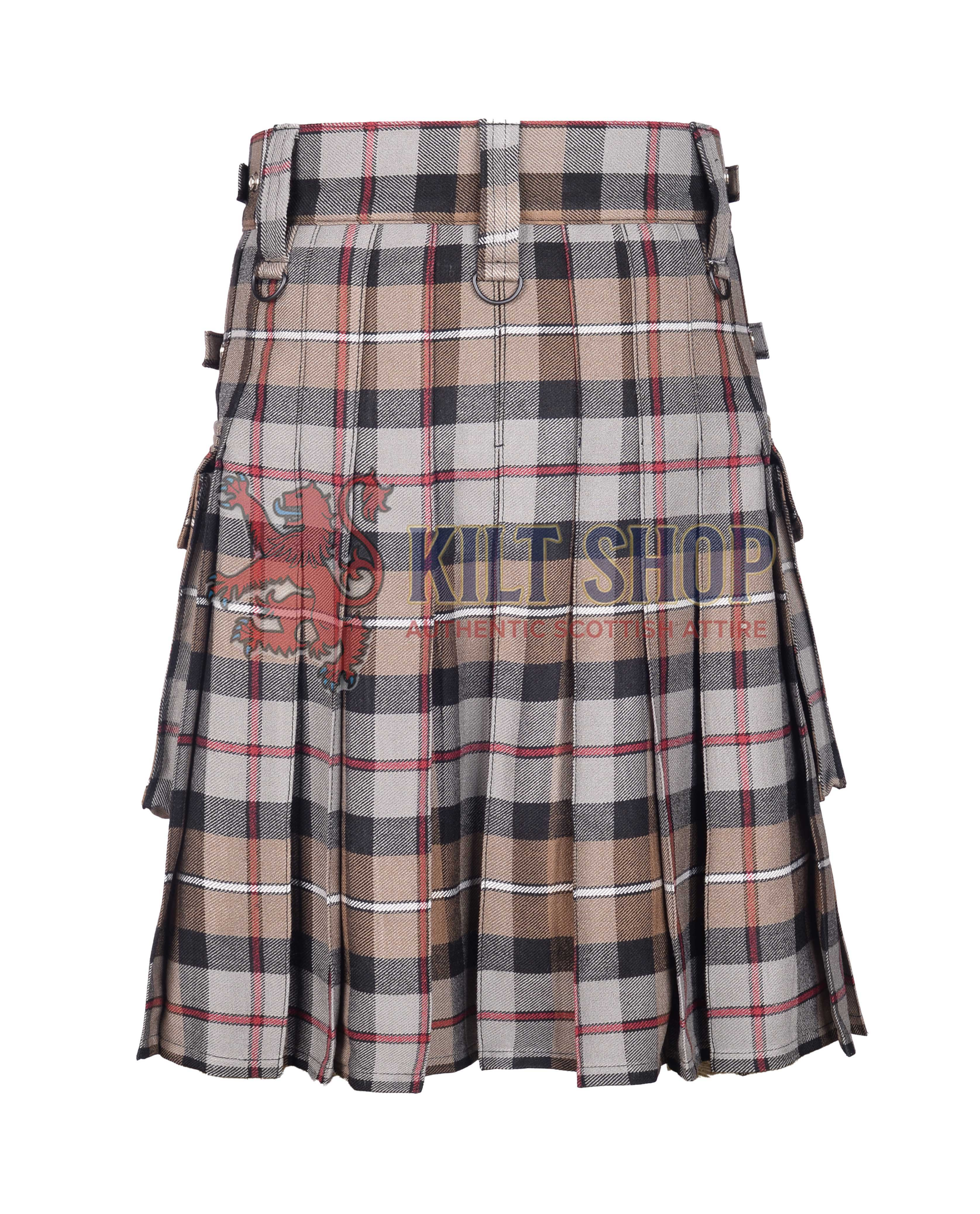 Campbell of Cawdor Tartan Utility Kilt - Image 4