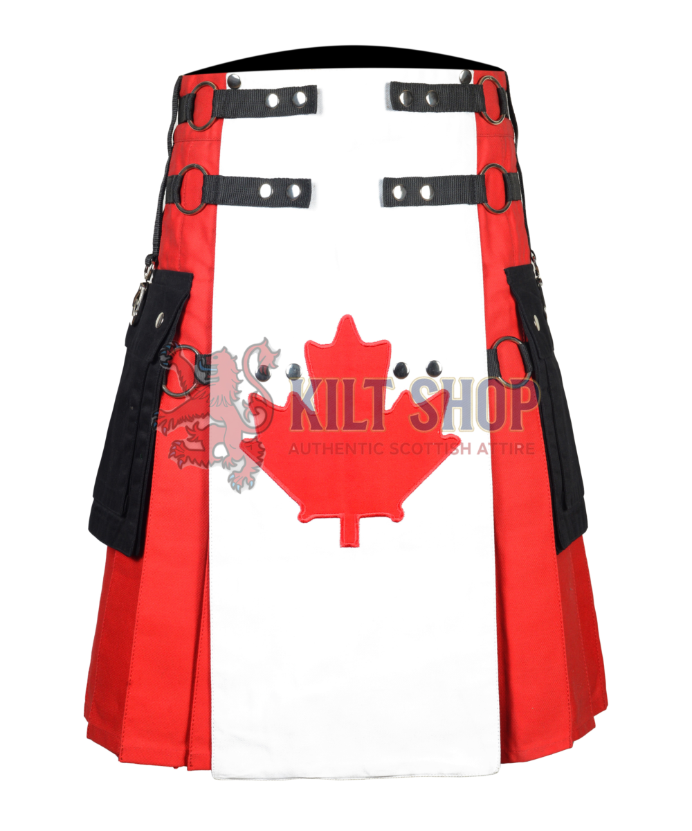 Canadian Flag Utility Kilt