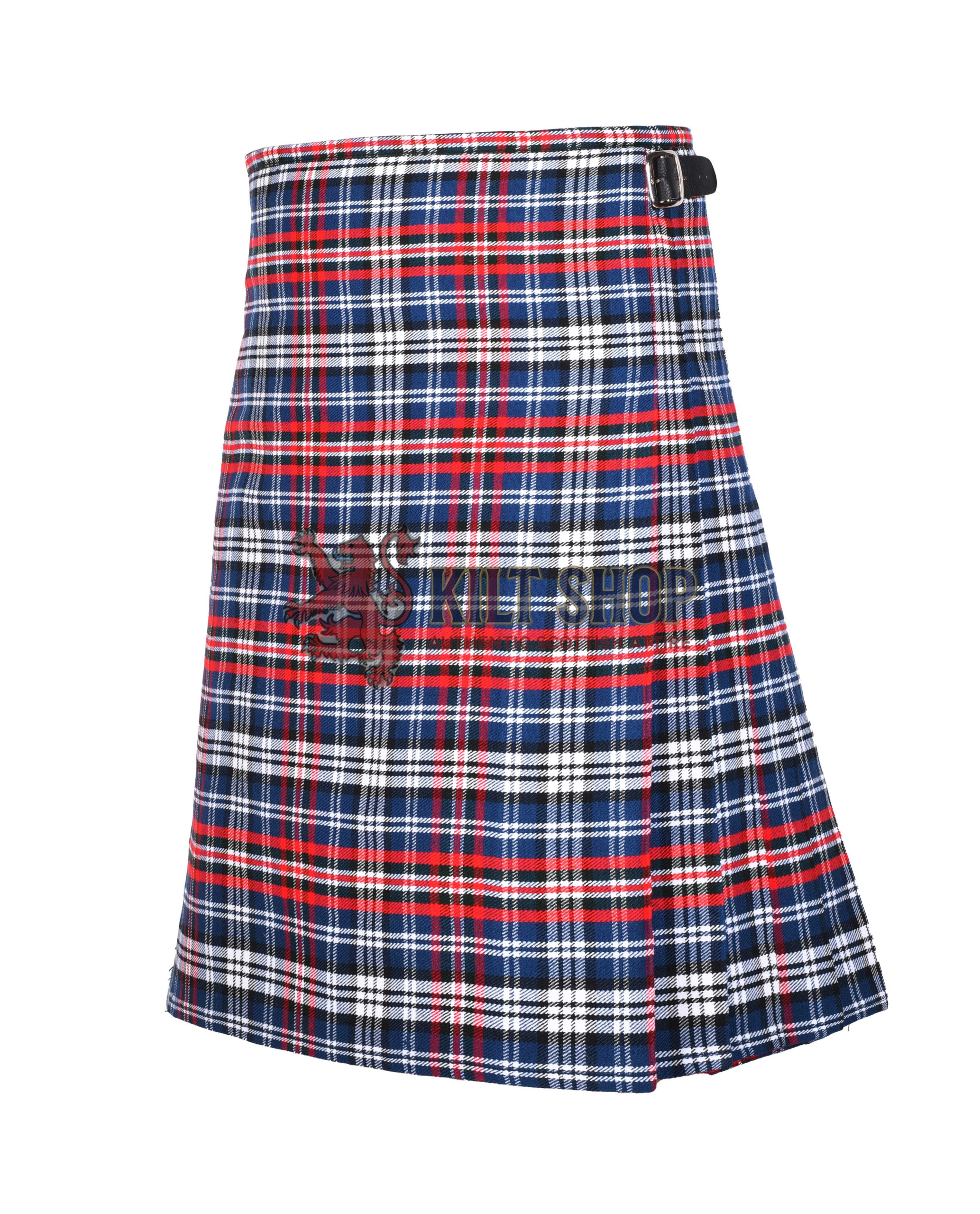 Celtic Niagra Tartan 8 Yard Kilt - Image 3