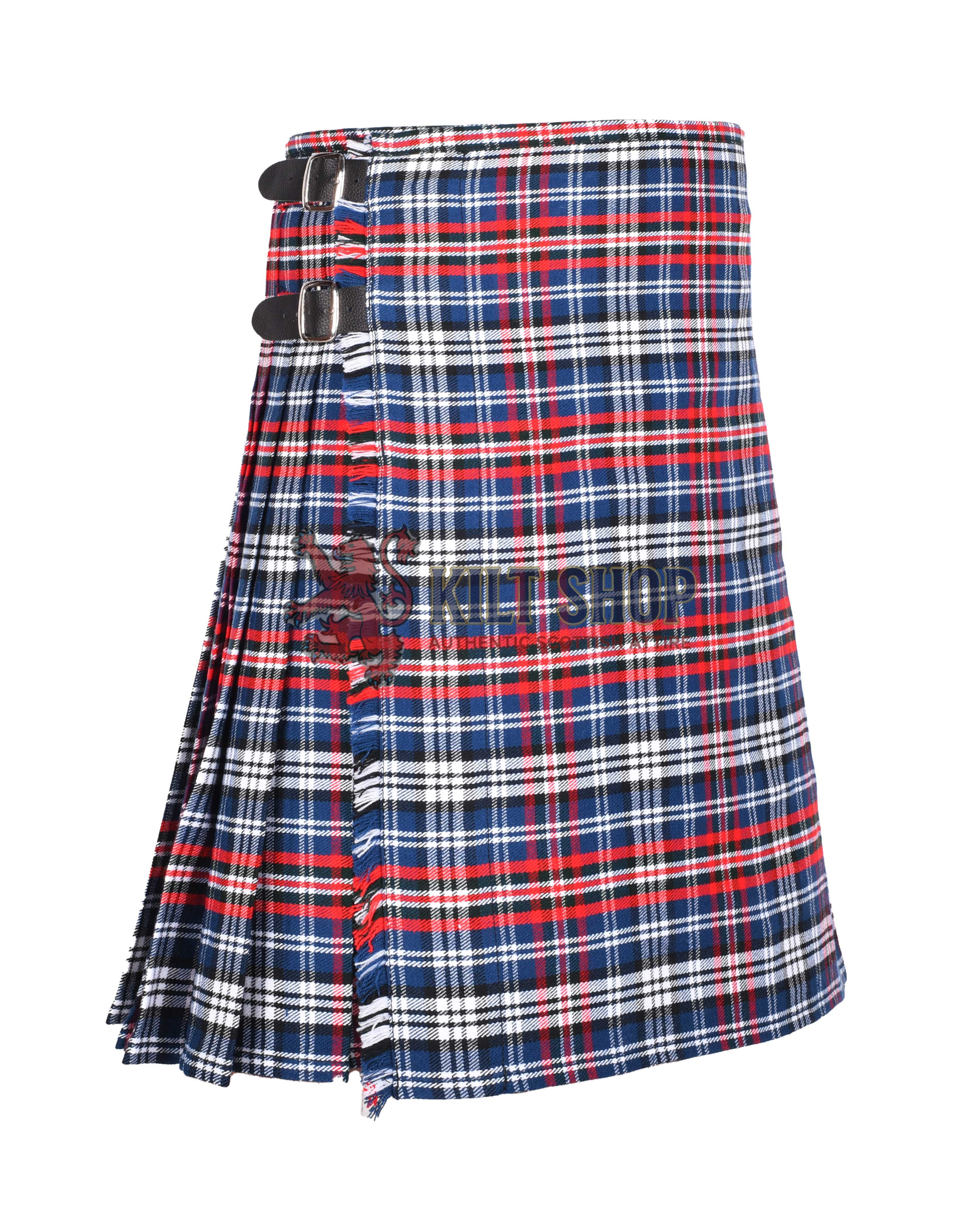 Celtic Niagra Tartan 8 Yard Kilt - Image 2