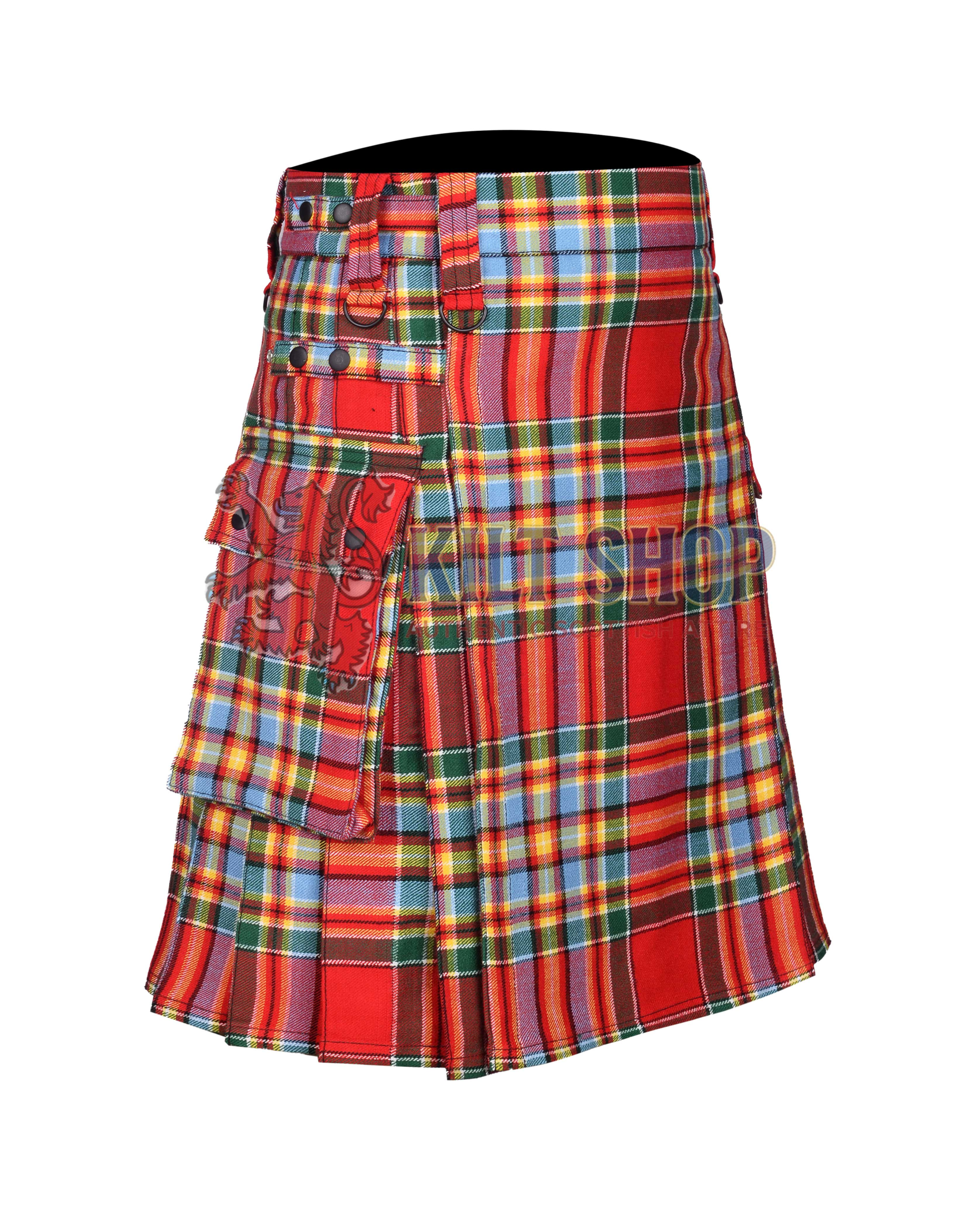 Chattan Ancient Tartan Utility Kilt - Image 3
