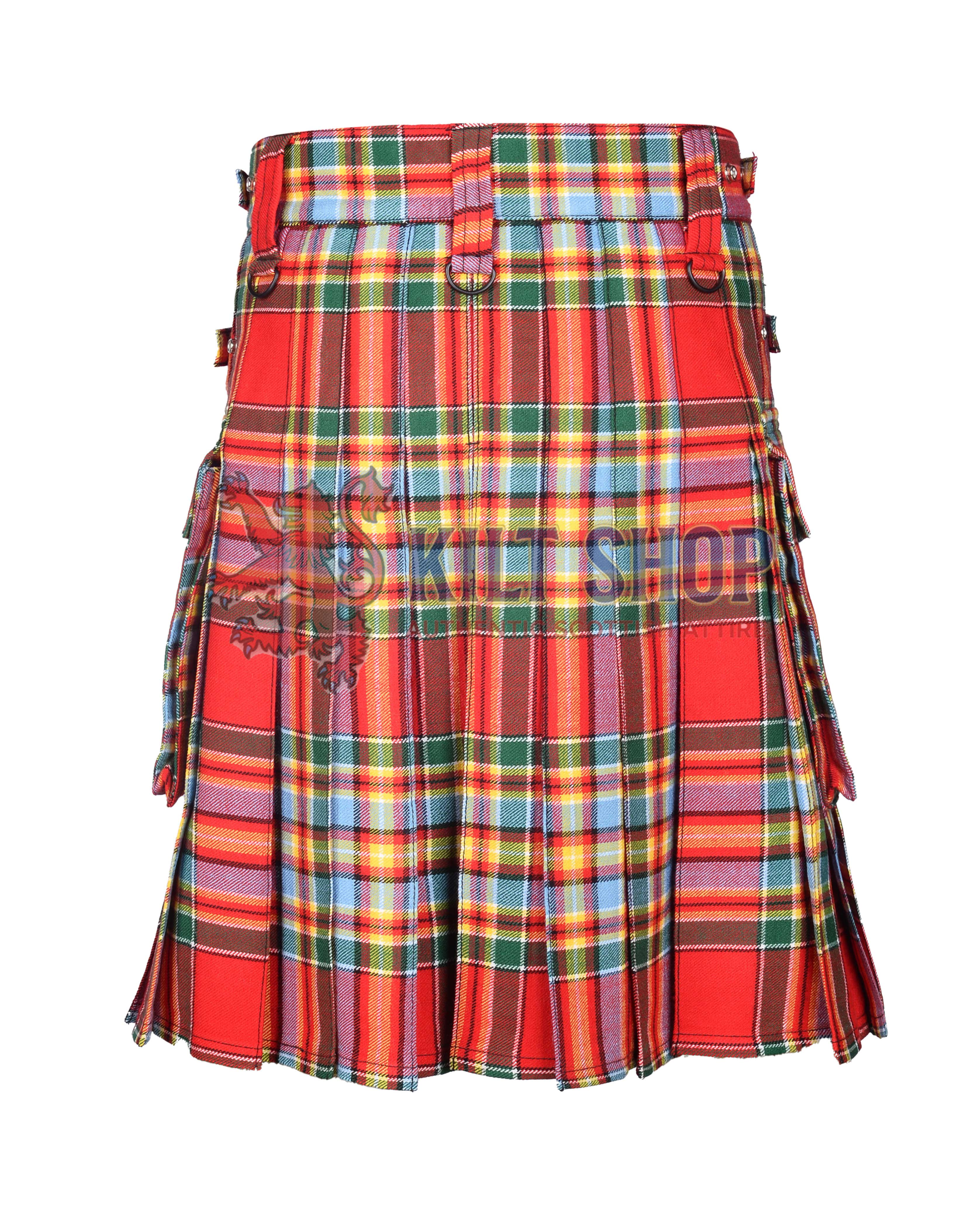 Chattan Ancient Tartan Utility Kilt - Image 4