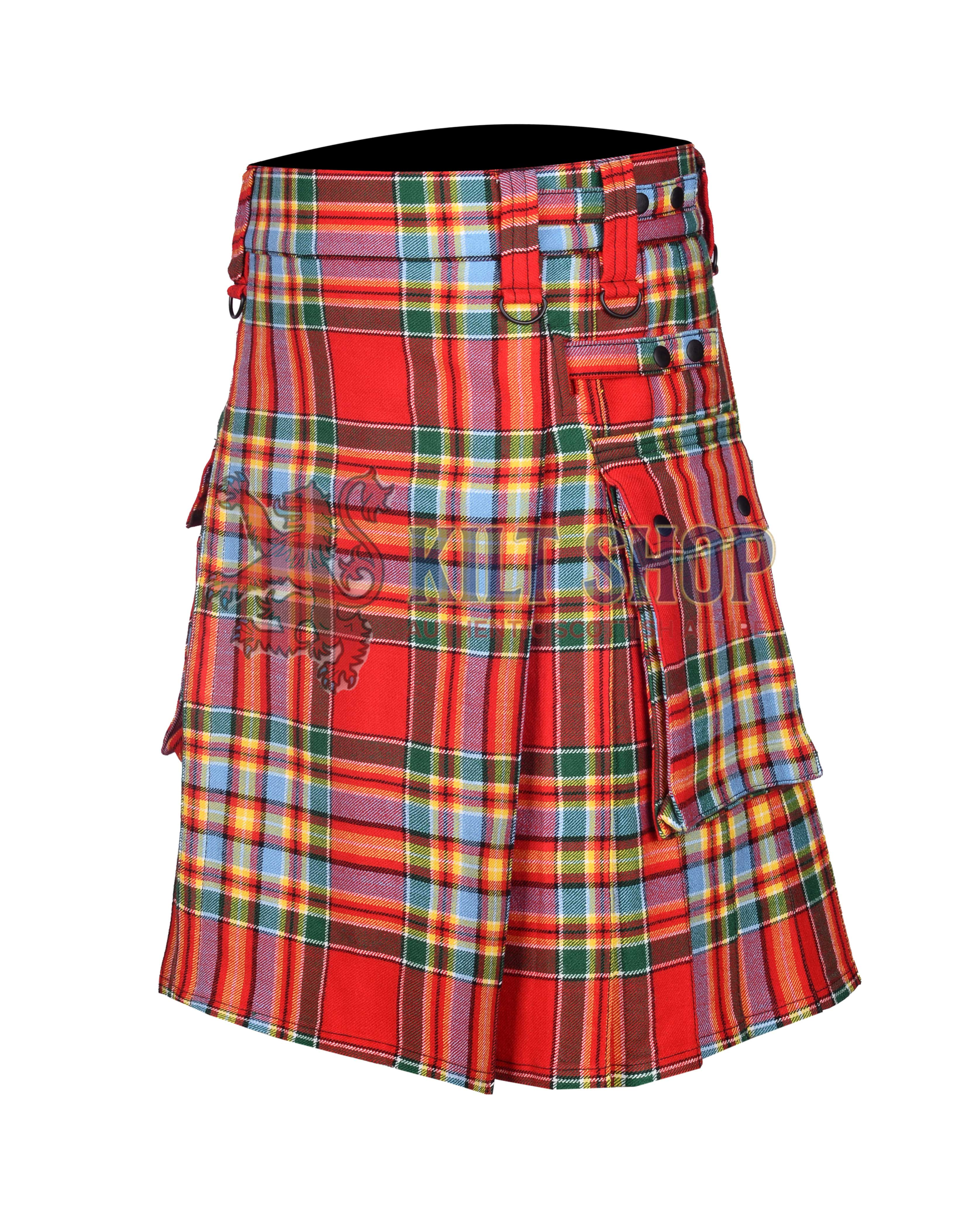 Chattan Ancient Tartan Utility Kilt - Image 2