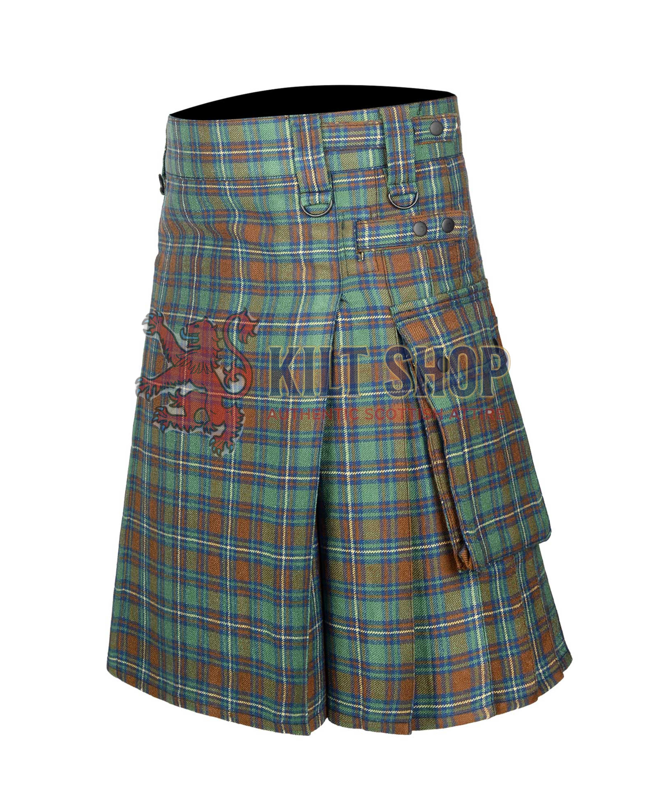 County Kerry Tartan Utility Kilt - Image 2
