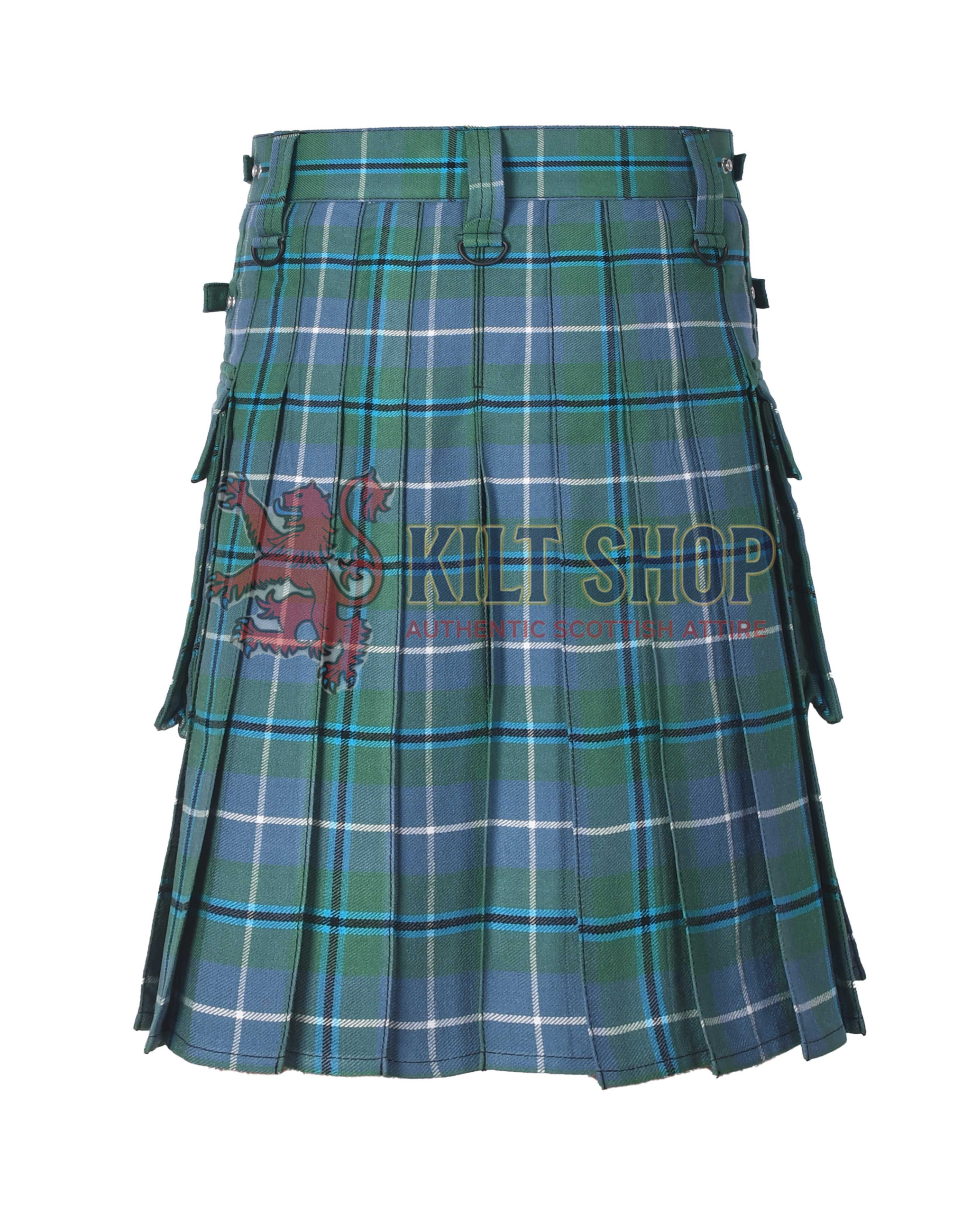 Douglas Ancient Tartan Utility Kilt - Image 3