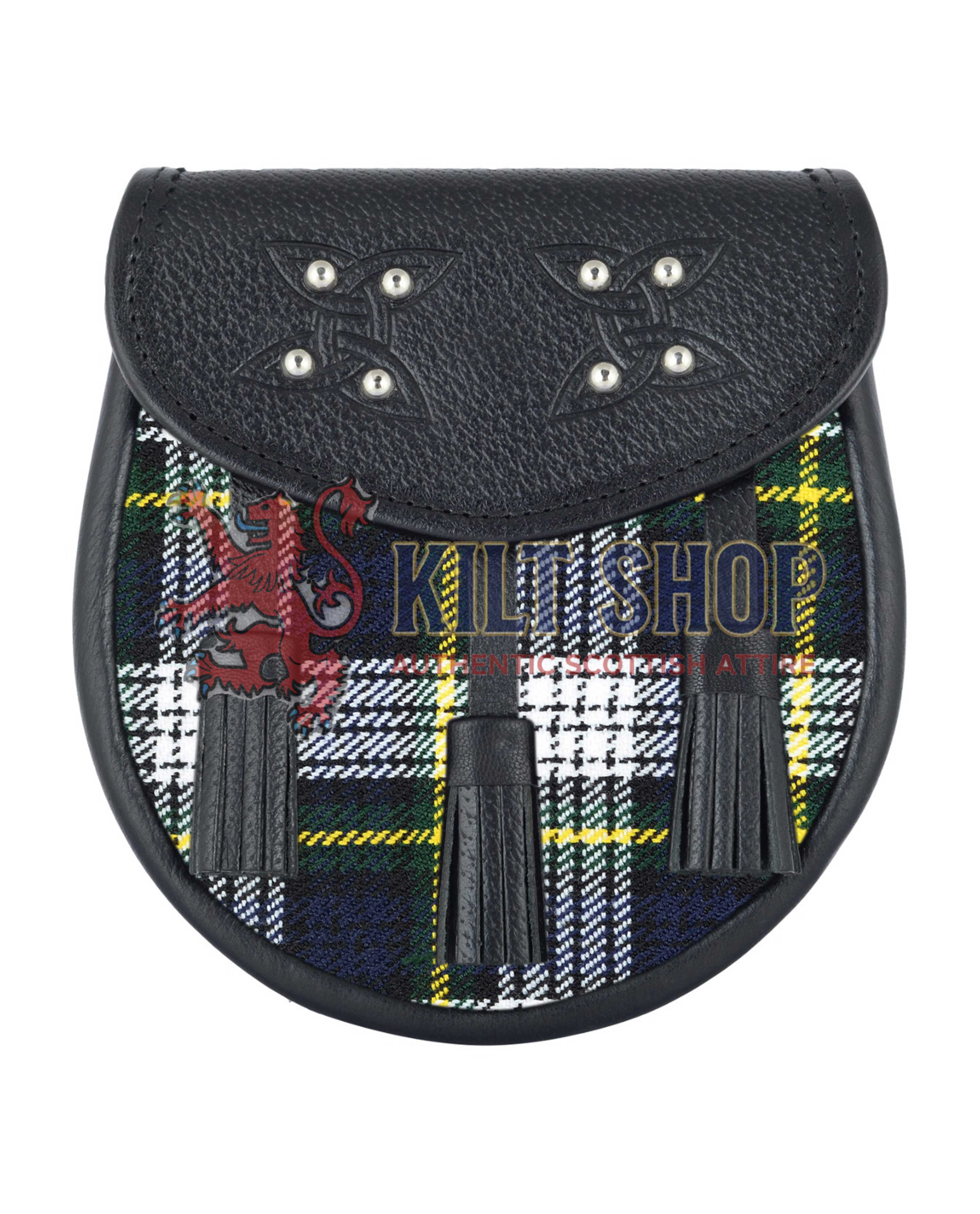 Men's Scottish Dress Gordon Tartan Sporran