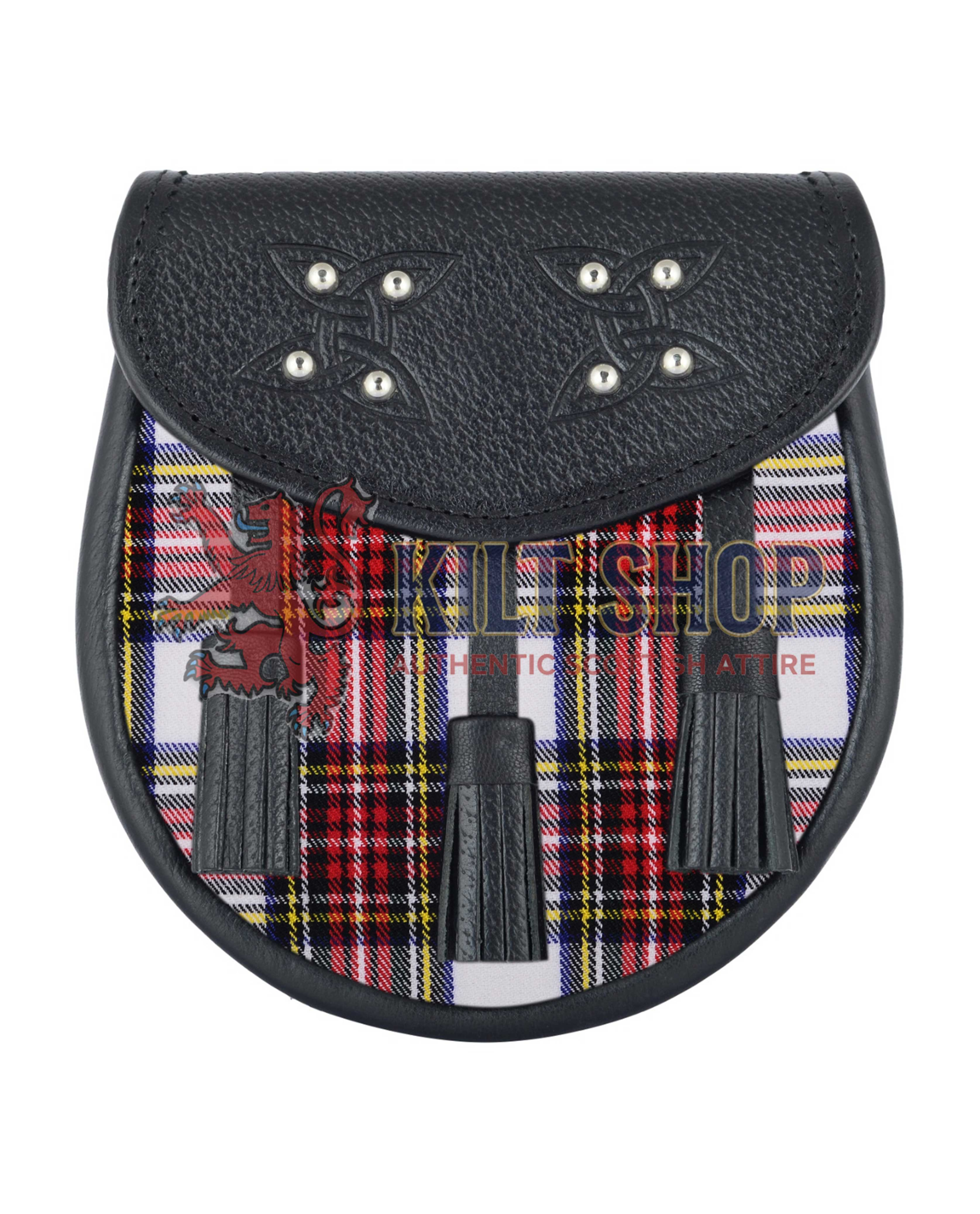 Men's Scottish Dress Stewart Tartan Sporran