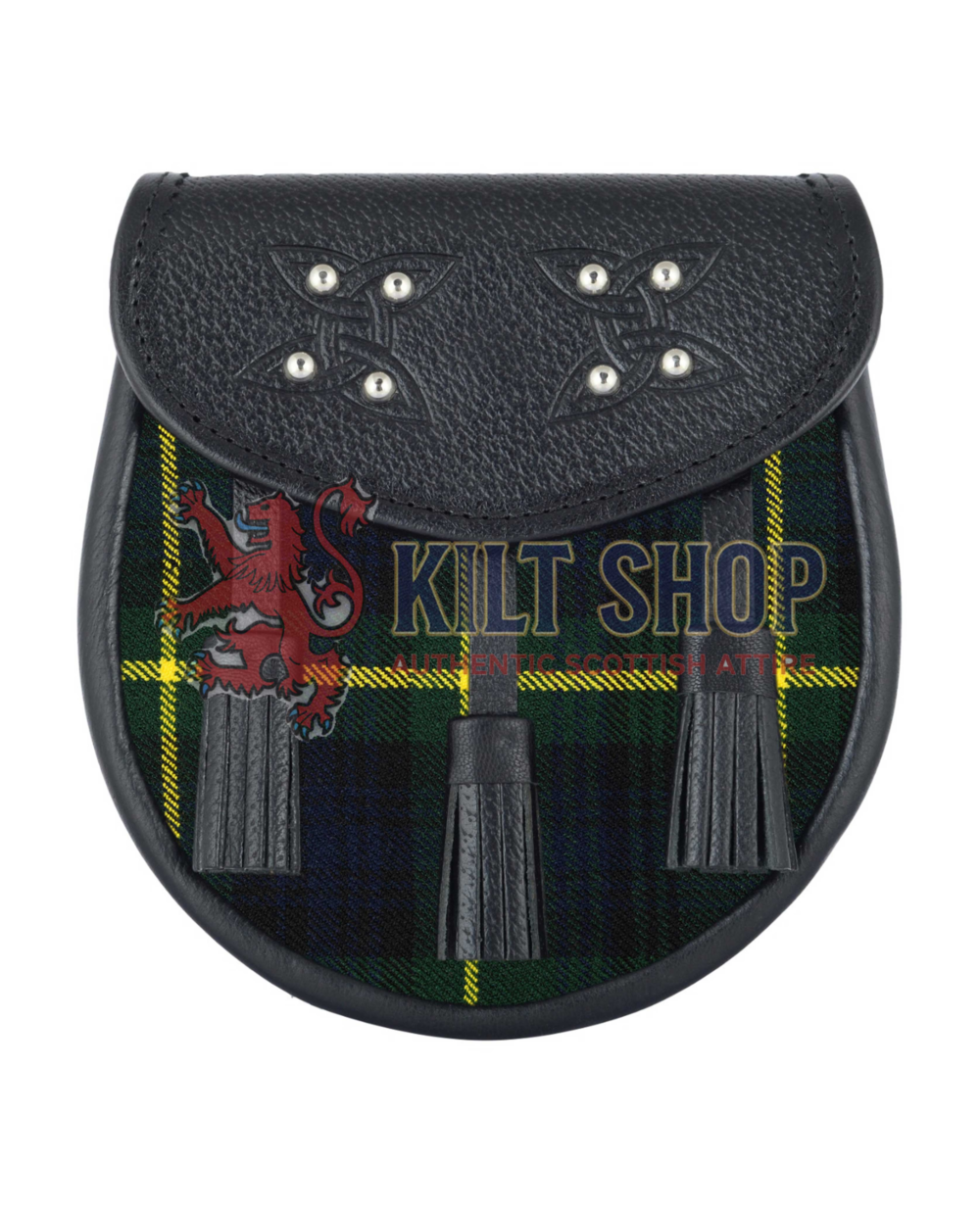 Men's Scottish Gordon Tartan Sporran