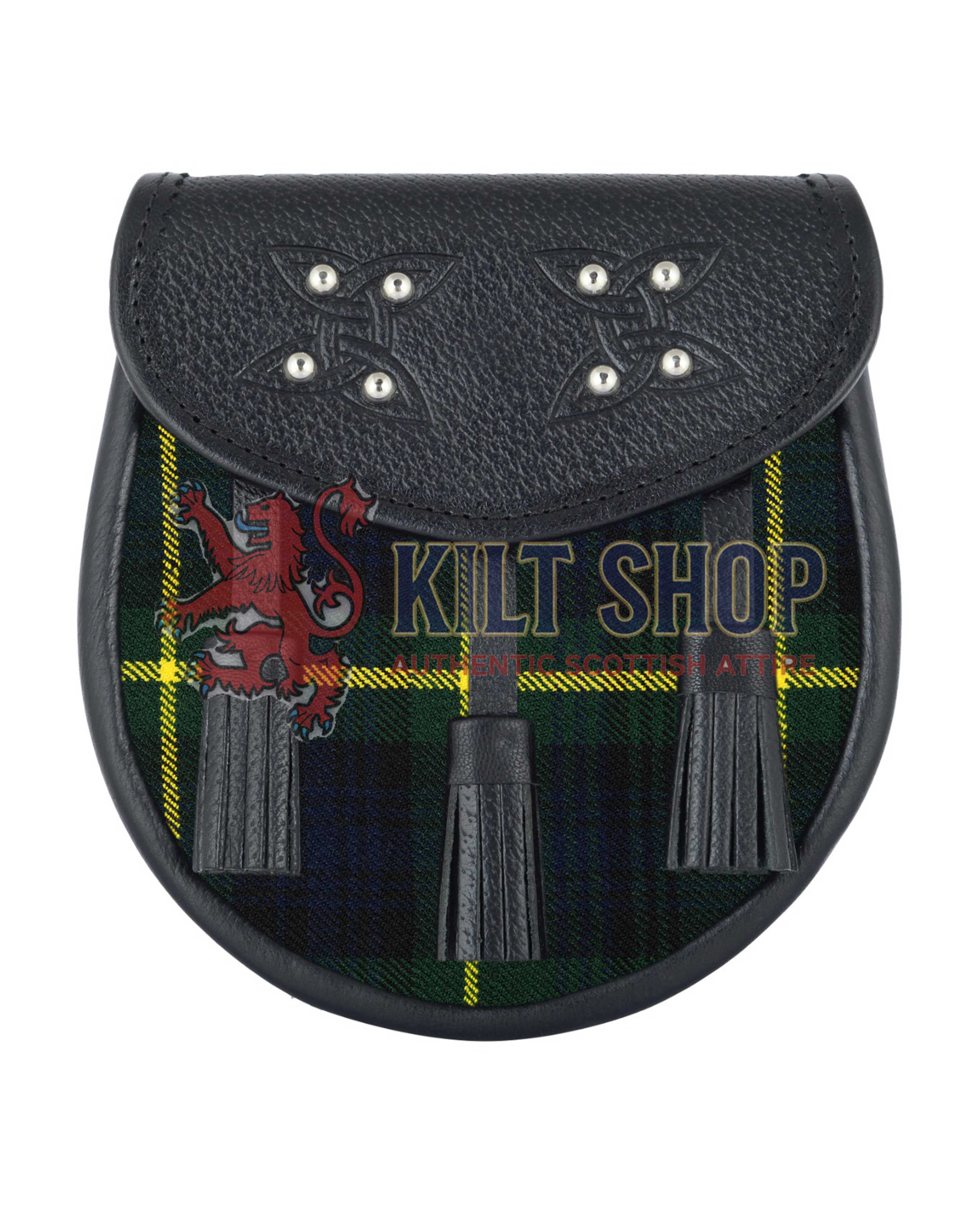 Men's Scottish Gordon Tartan Sporran