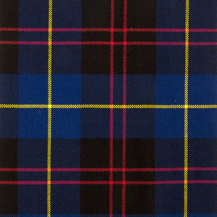 Gordon Blue Tartan Fabric