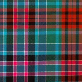 Gordon Red Ancient Tartan Fabric
