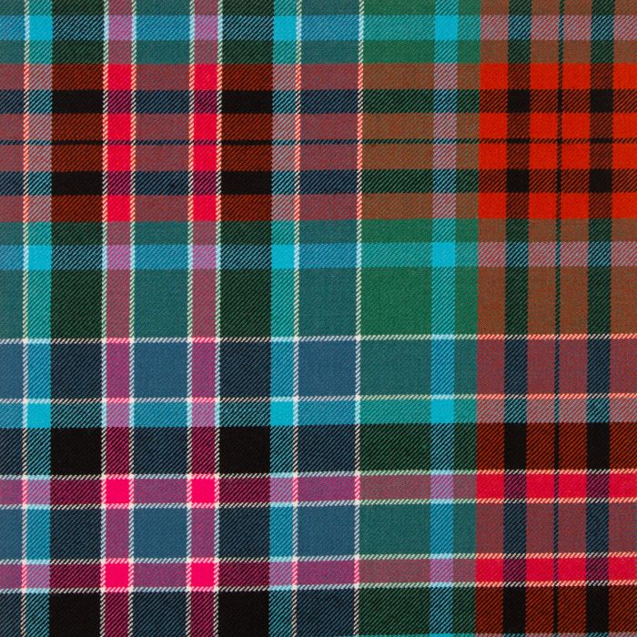 Gordon Red Ancient Tartan Fabric
