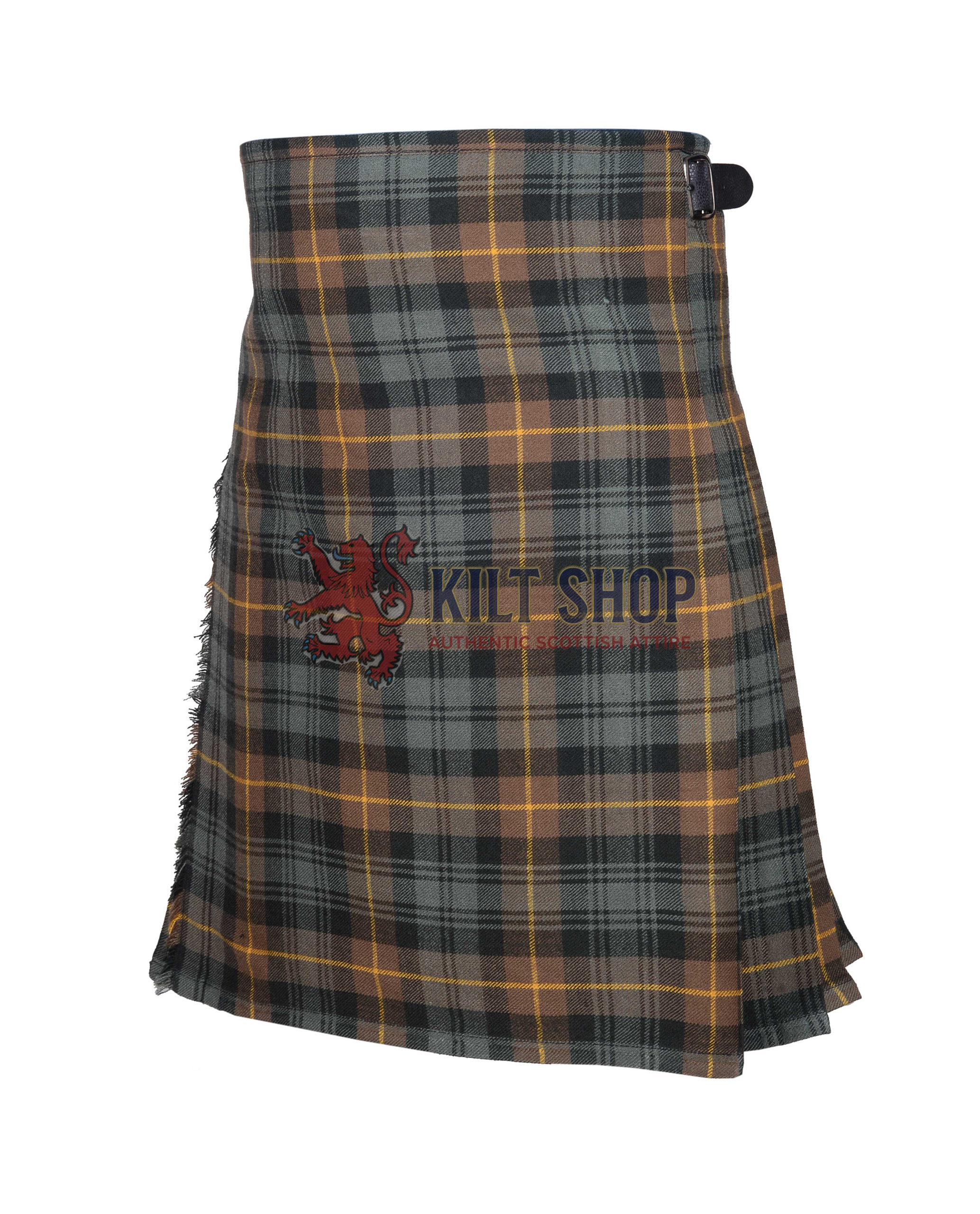 Gordon Weathered Tartan 8 Yard Kilt - Image 3