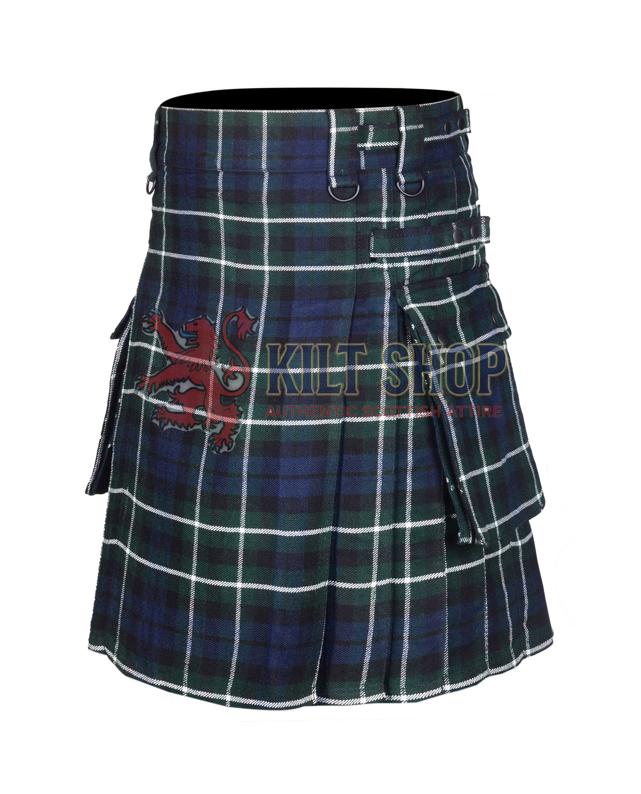 Graham Tartan Utility Kilt - Image 4