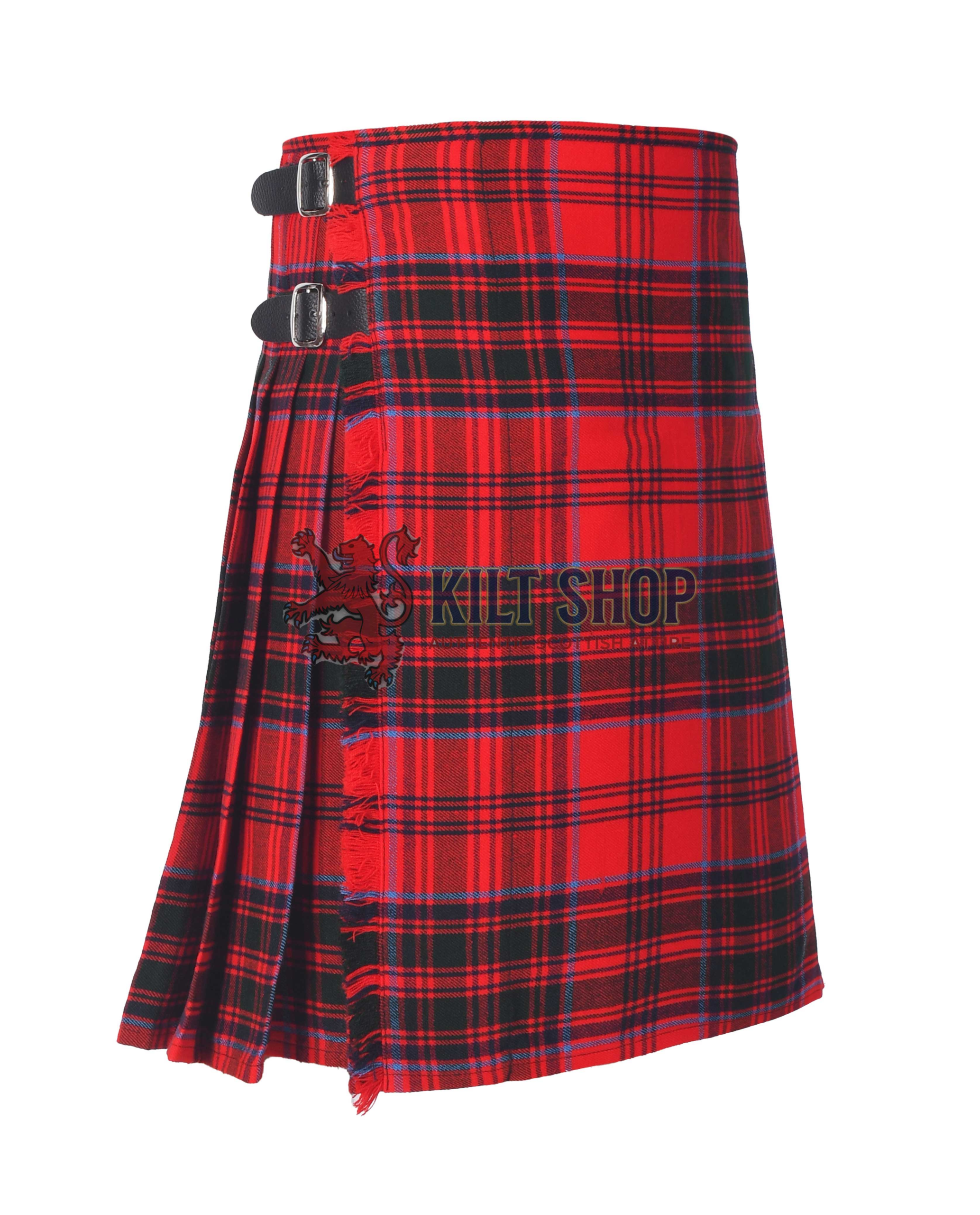 Gray Watch Tartan 8 Yard Kilt - Image 3