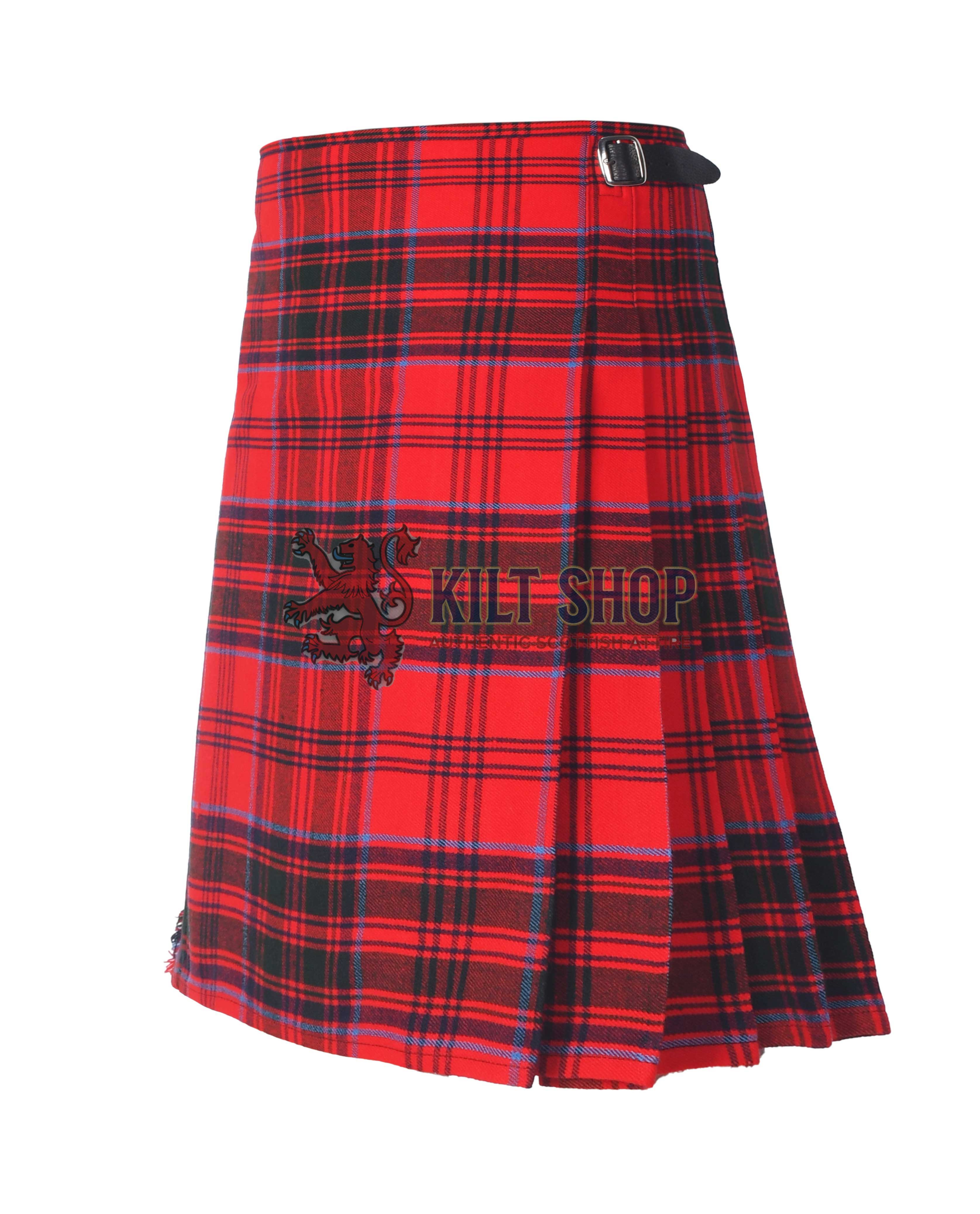 Gray Watch Tartan 8 Yard Kilt - Image 2