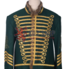 Green Gold Military Doublet Jacket