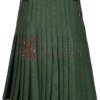 Green Wool 8 Yard Kilt