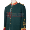 Green Wool Military War Jacket