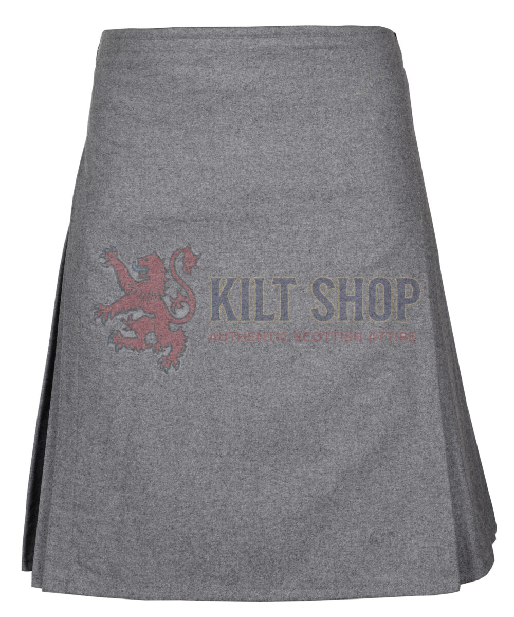 Grey Wool Kilt